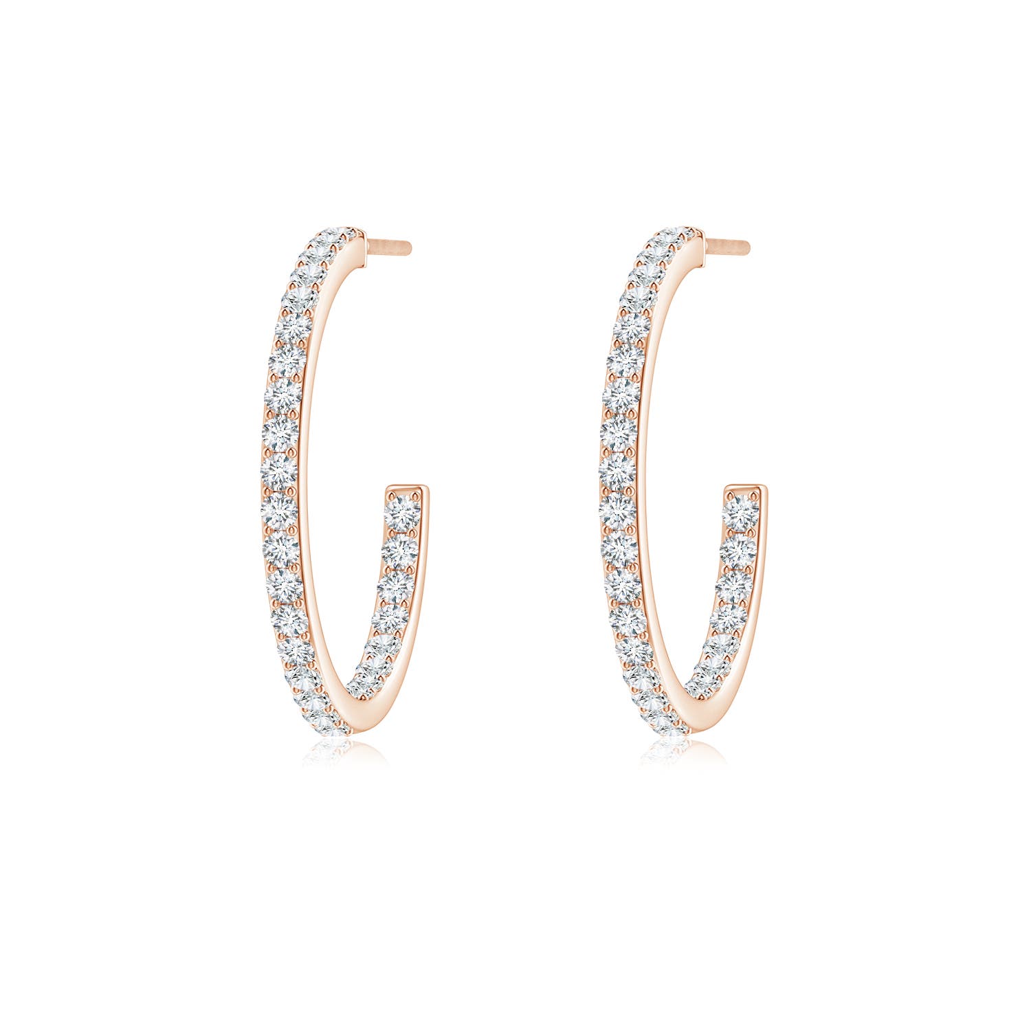 G, VS2 / 0.78 CT / 14 KT Rose Gold