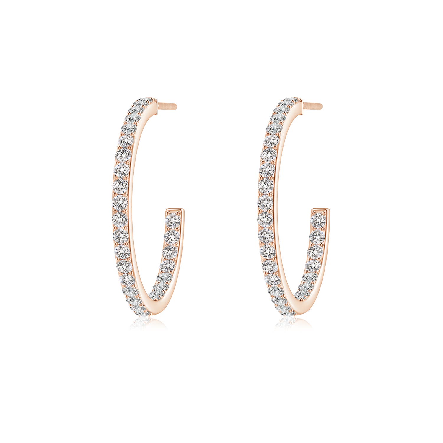 I-J, I1-I2 / 0.78 CT / 14 KT Rose Gold