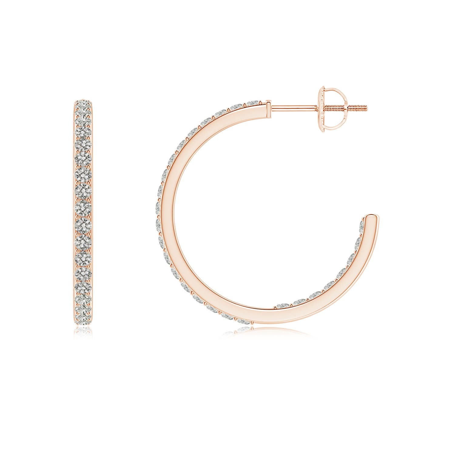 K, I3 / 0.78 CT / 14 KT Rose Gold