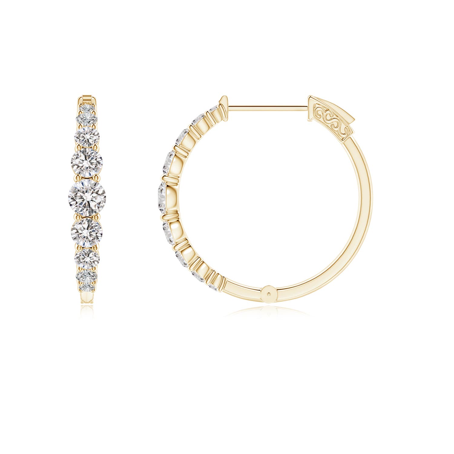 I-J, I1-I2 / 0.75 CT / 14 KT Yellow Gold