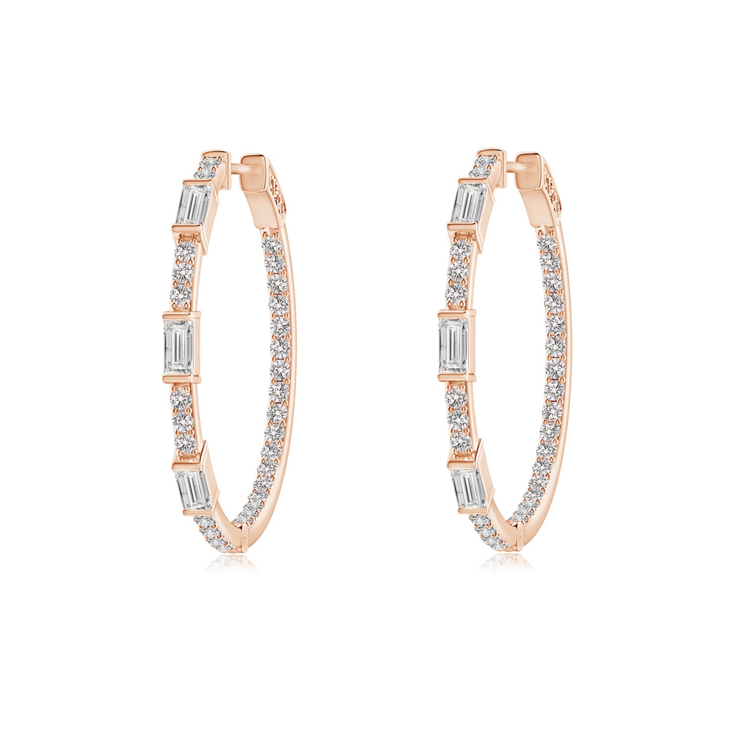 I-J, I1-I2 / 0.71 CT / 14 KT Rose Gold