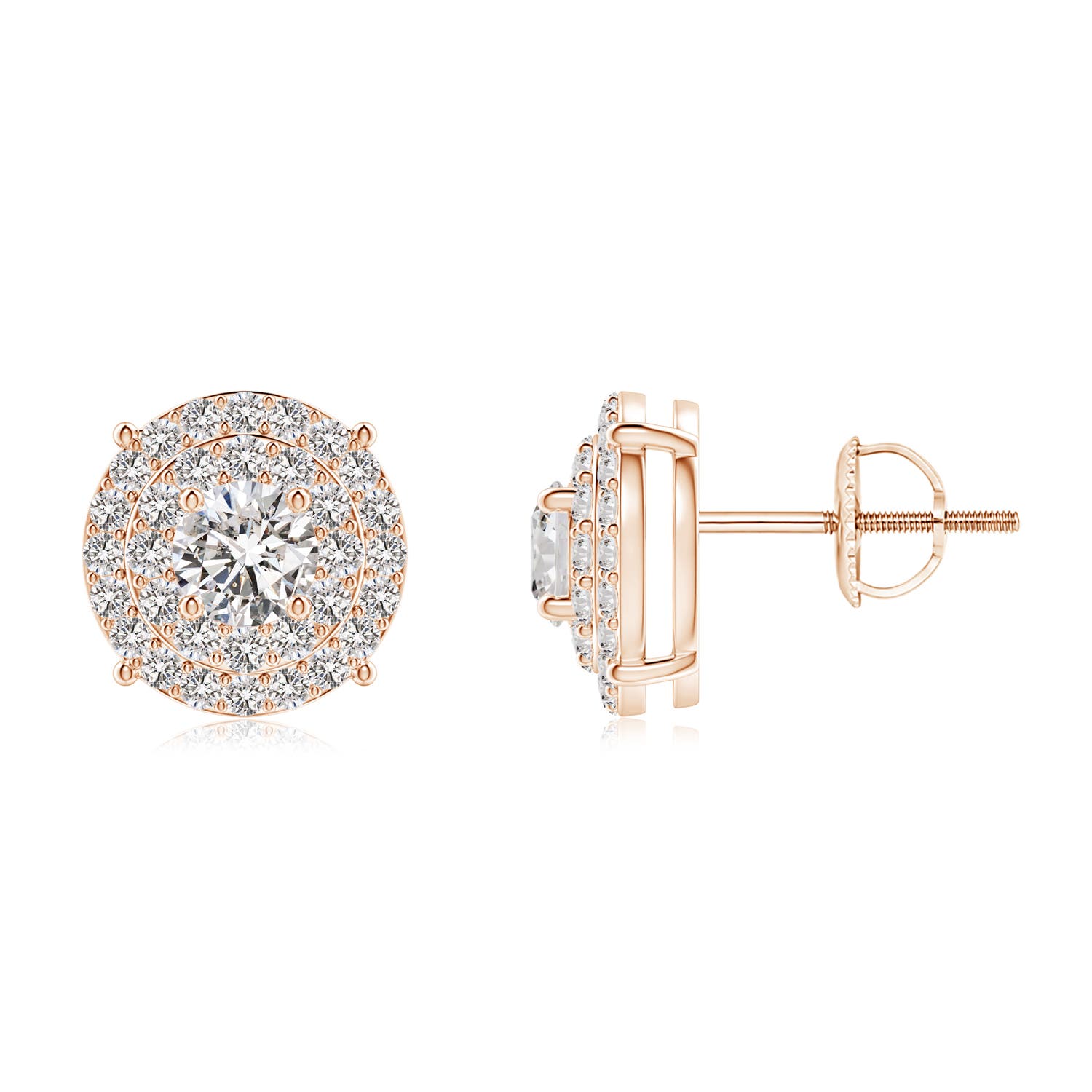 I-J, I1-I2 / 0.75 CT / 14 KT Rose Gold