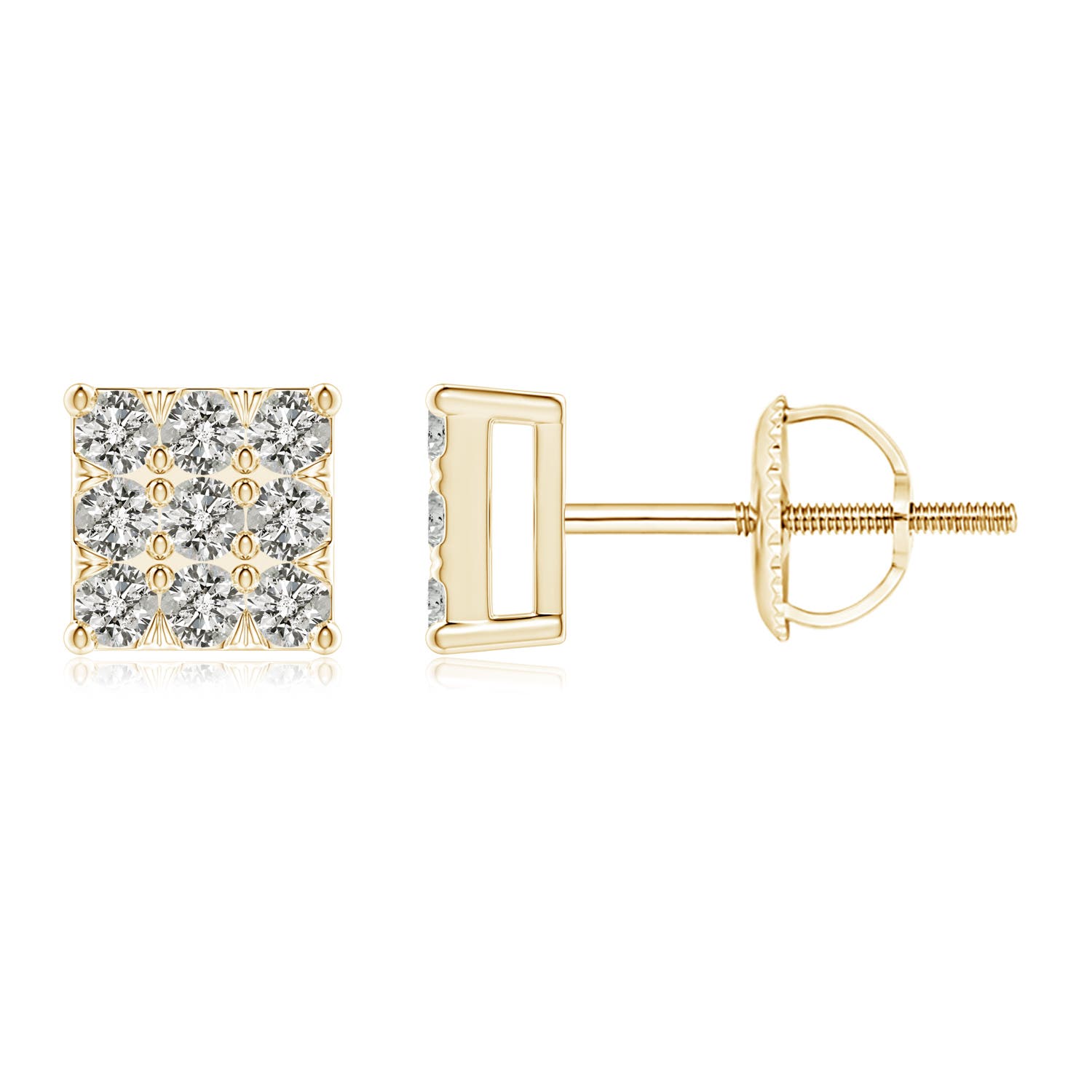 K, I3 / 0.32 CT / 14 KT Yellow Gold