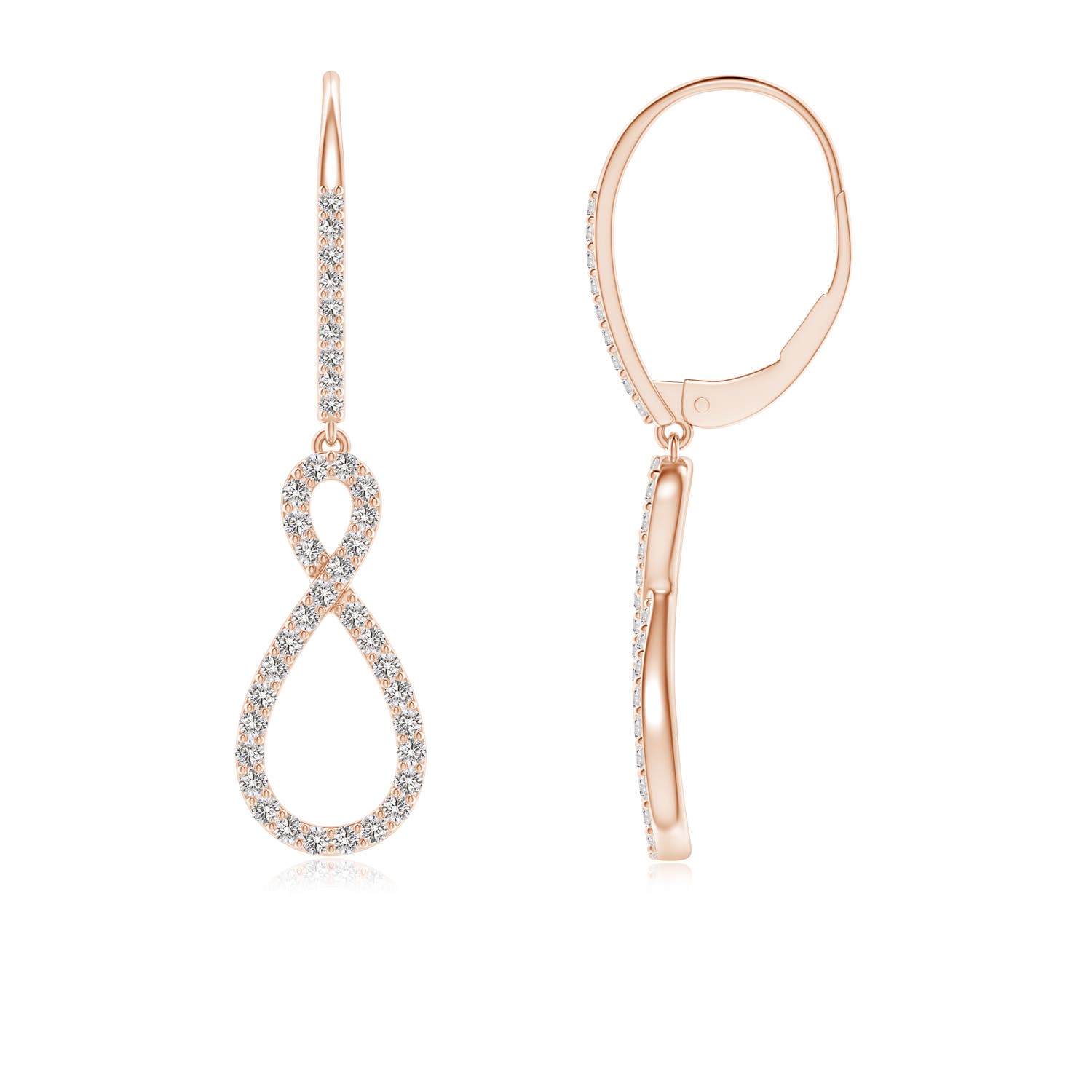 I-J, I1-I2 / 0.53 CT / 14 KT Rose Gold