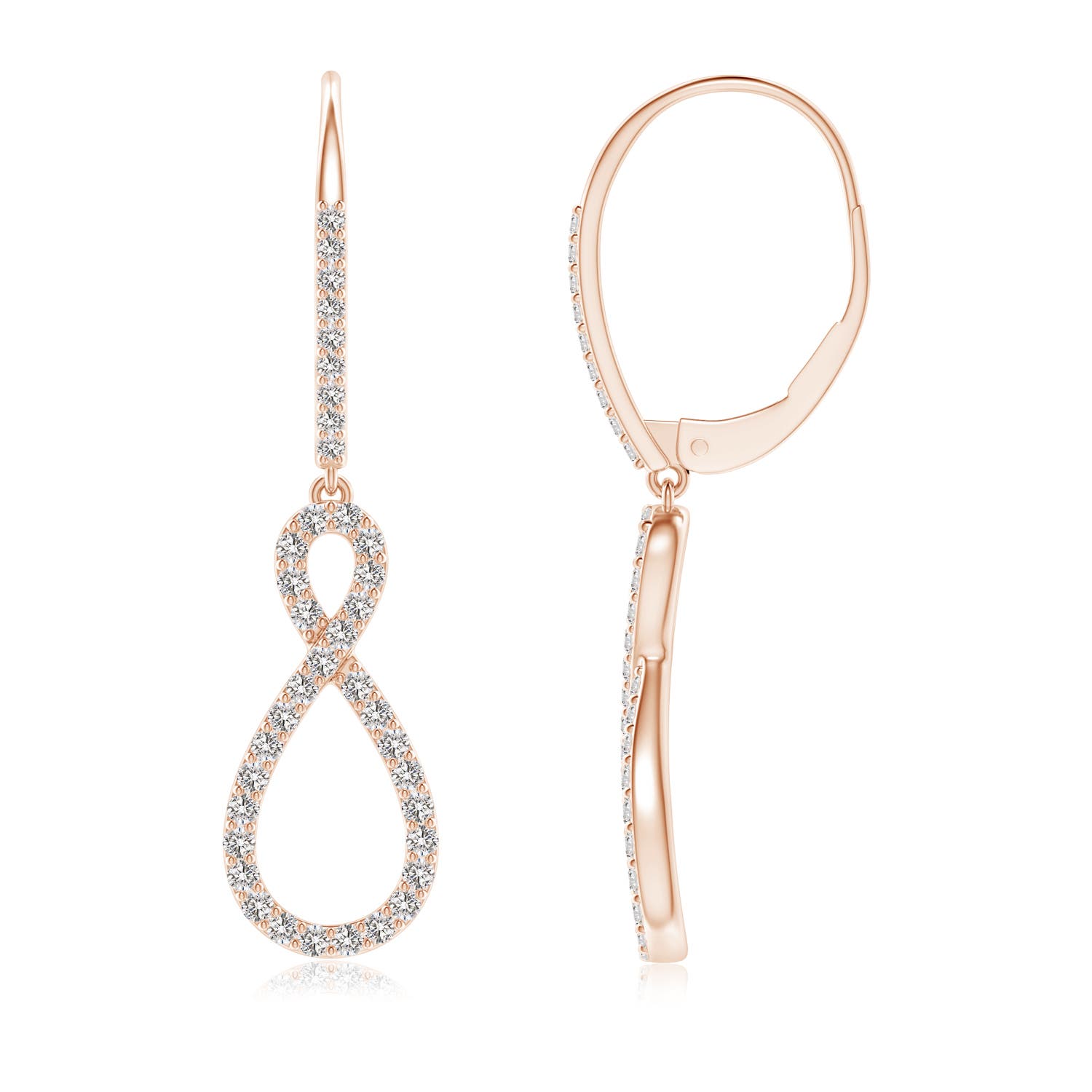 I-J, I1-I2 / 0.74 CT / 14 KT Rose Gold