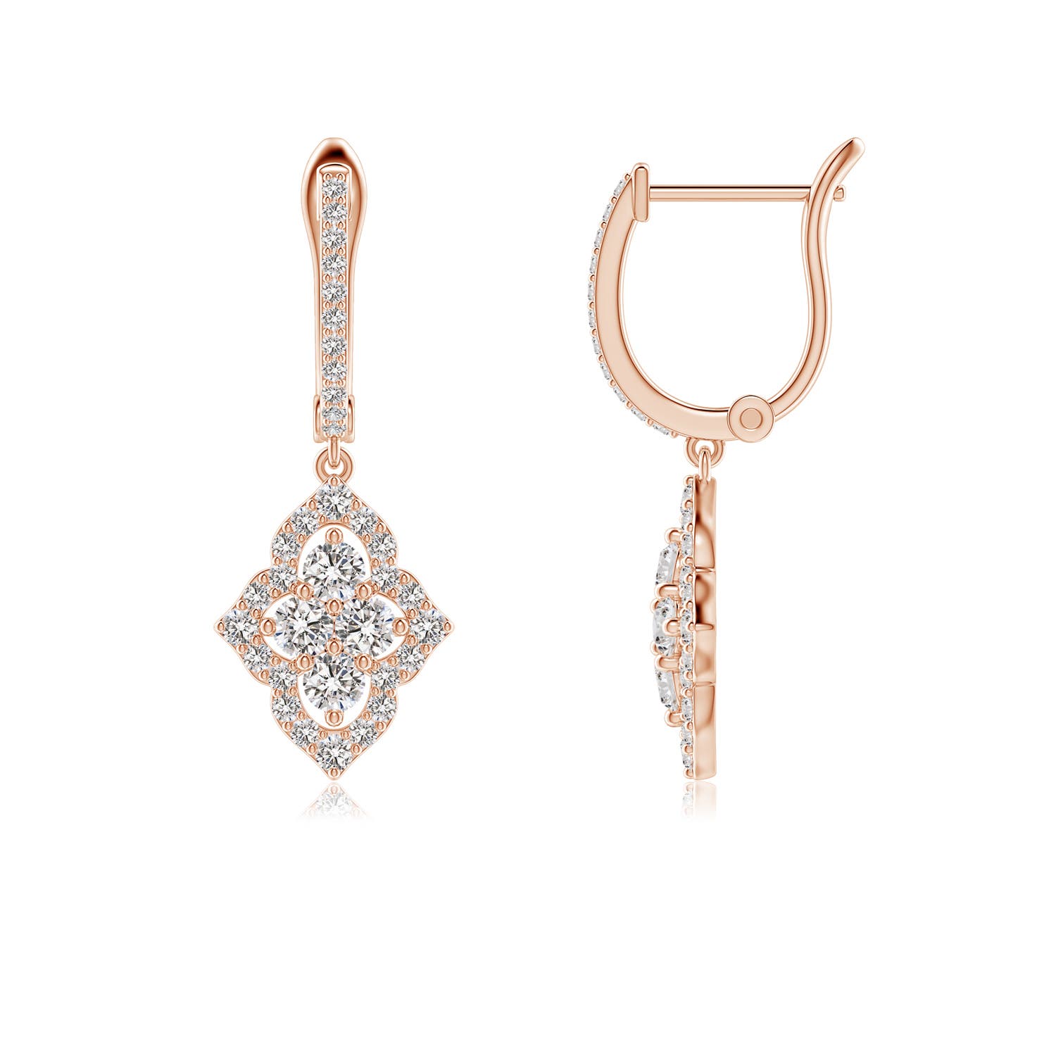 I-J, I1-I2 / 0.76 CT / 14 KT Rose Gold