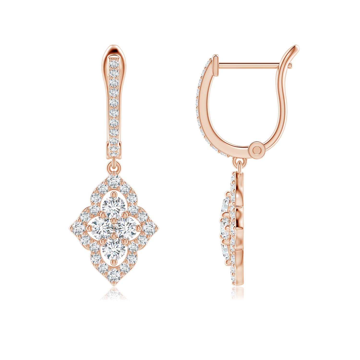 G, VS2 / 1.01 CT / 14 KT Rose Gold