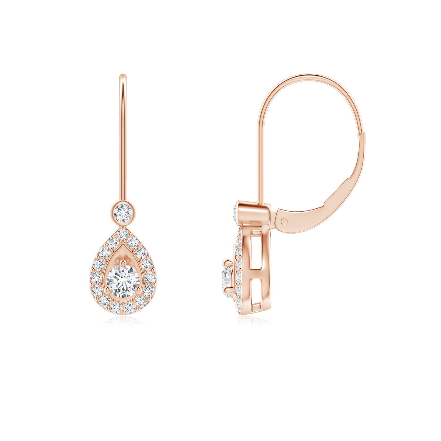 G, VS2 / 0.33 CT / 14 KT Rose Gold