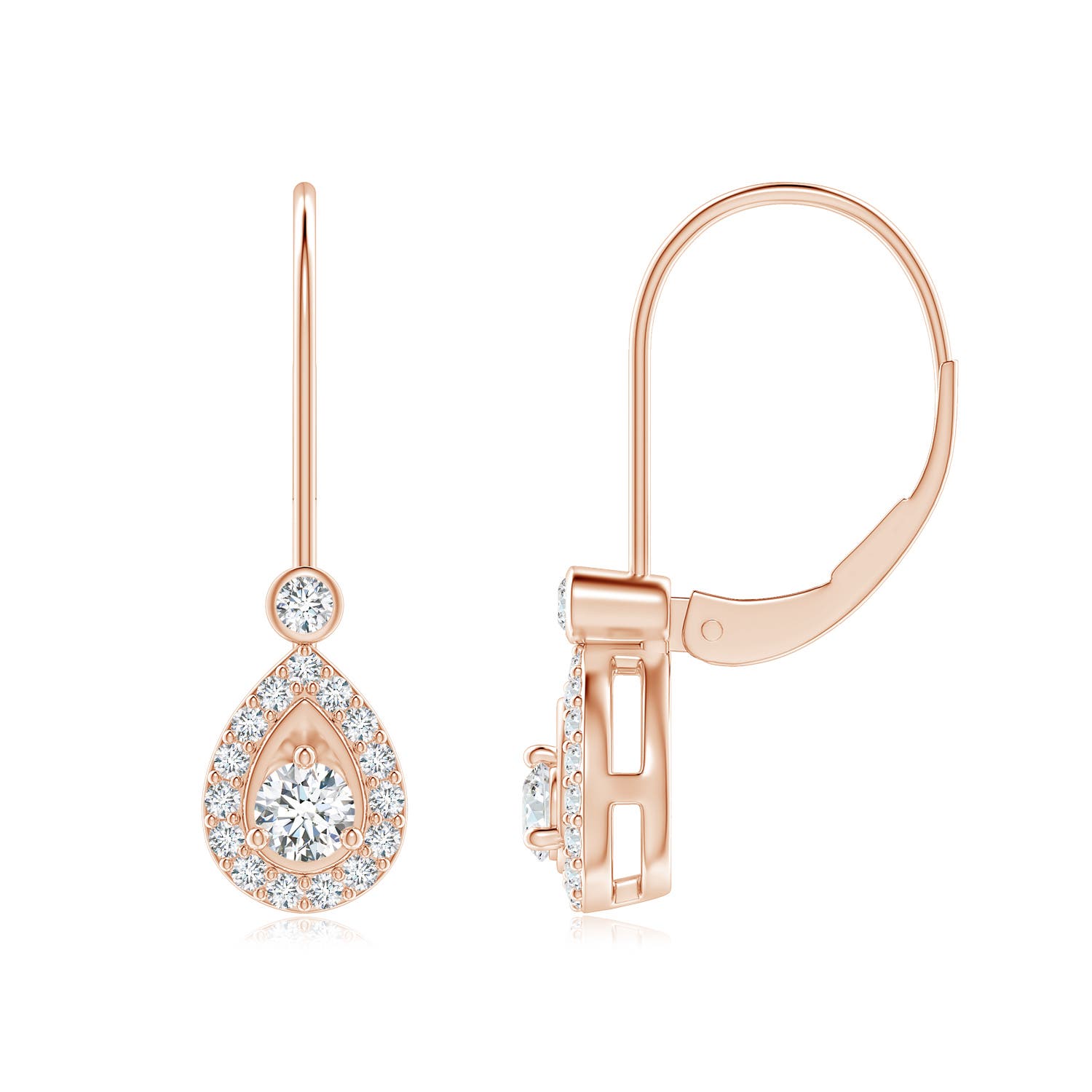 G, VS2 / 0.62 CT / 14 KT Rose Gold