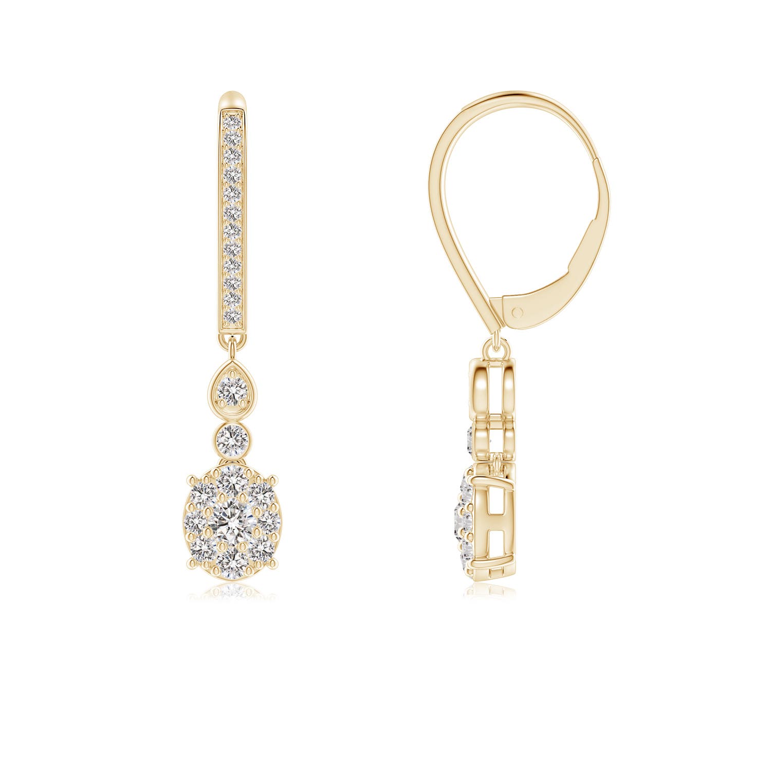 I-J, I1-I2 / 0.52 CT / 14 KT Yellow Gold