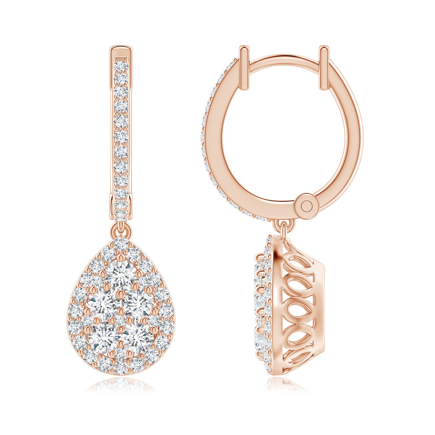 G, VS2 / 1.35 CT / 14 KT Rose Gold