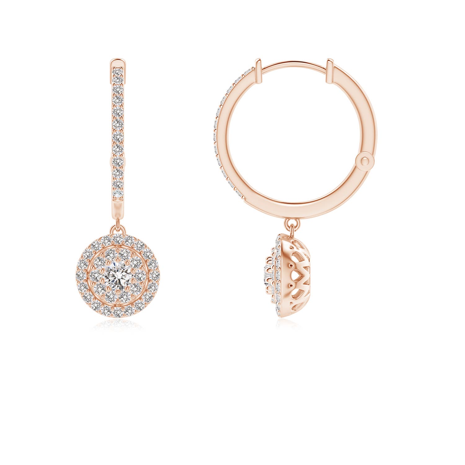 I-J, I1-I2 / 0.58 CT / 14 KT Rose Gold