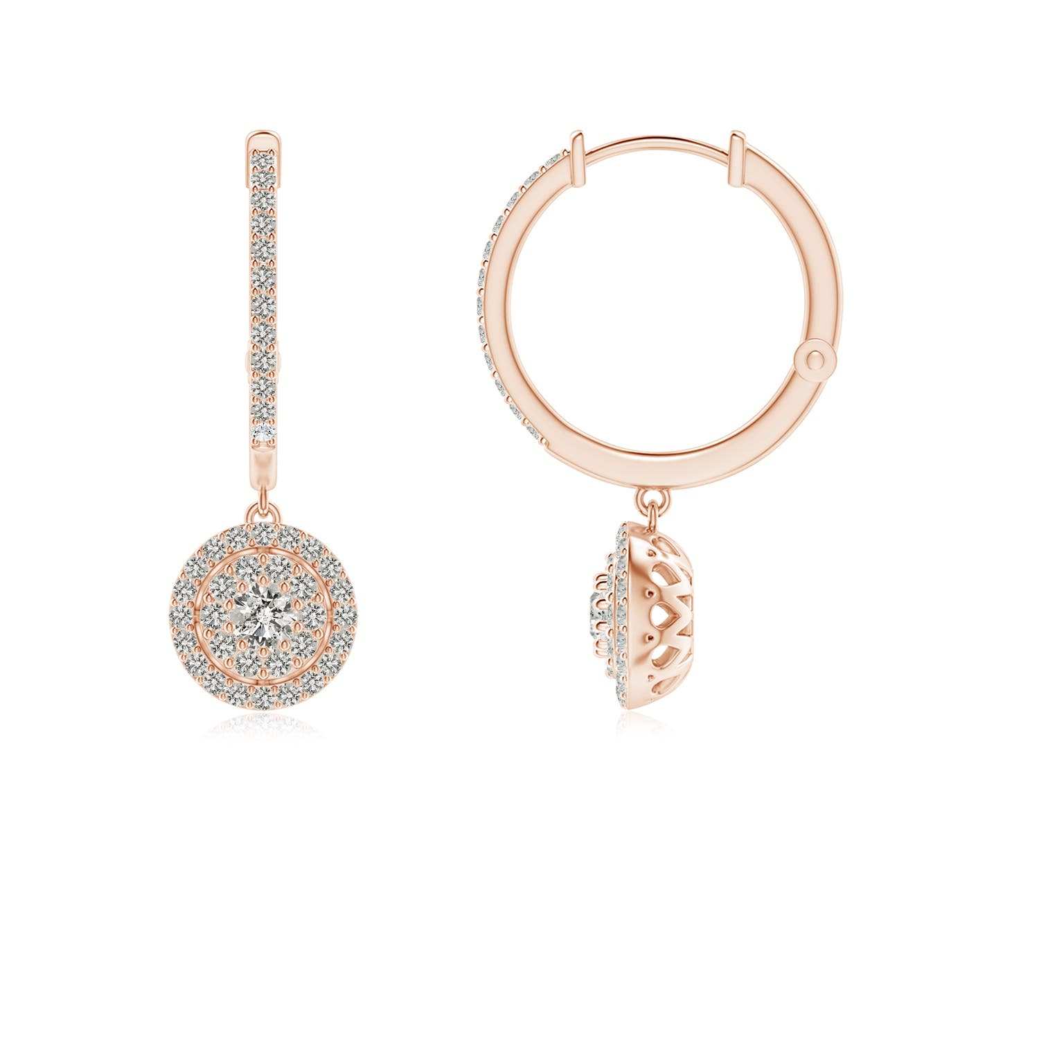 K, I3 / 0.58 CT / 14 KT Rose Gold