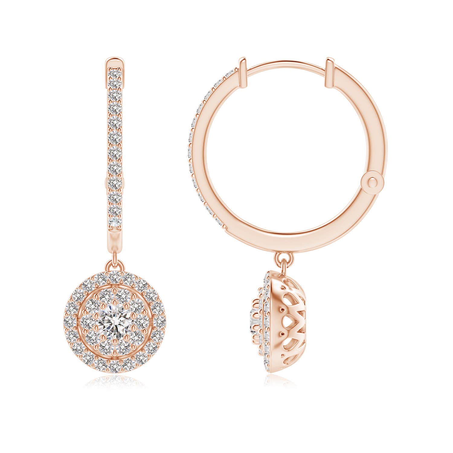 I-J, I1-I2 / 0.82 CT / 14 KT Rose Gold