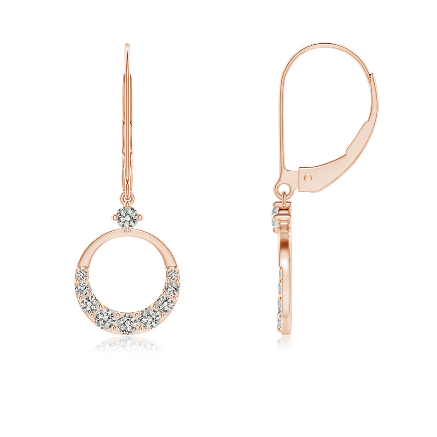 K, I3 / 0.26 CT / 14 KT Rose Gold