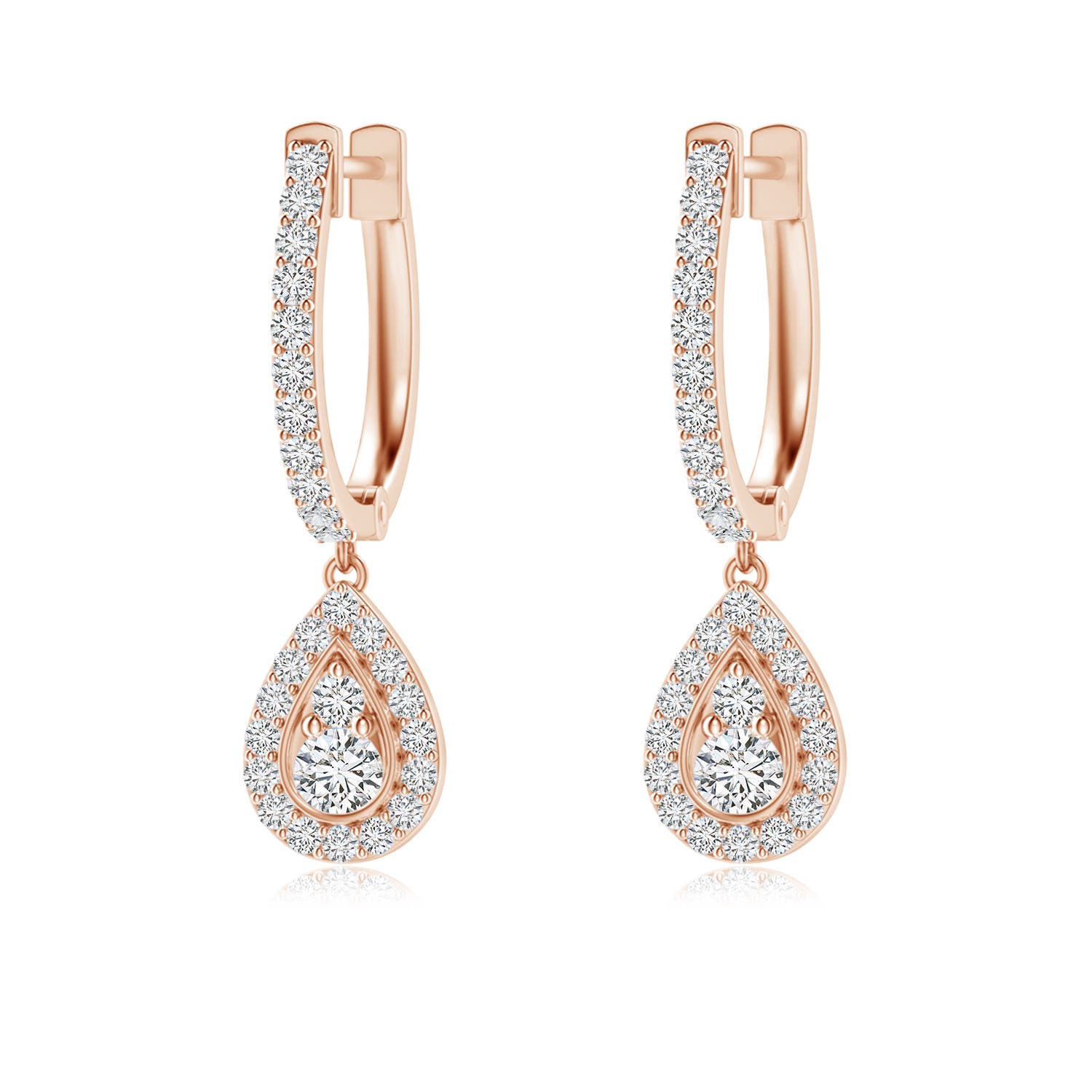 H, SI2 / 0.34 CT / 14 KT Rose Gold