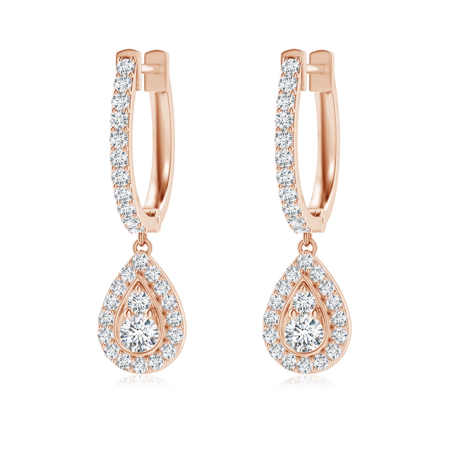 G, VS2 / 0.49 CT / 14 KT Rose Gold