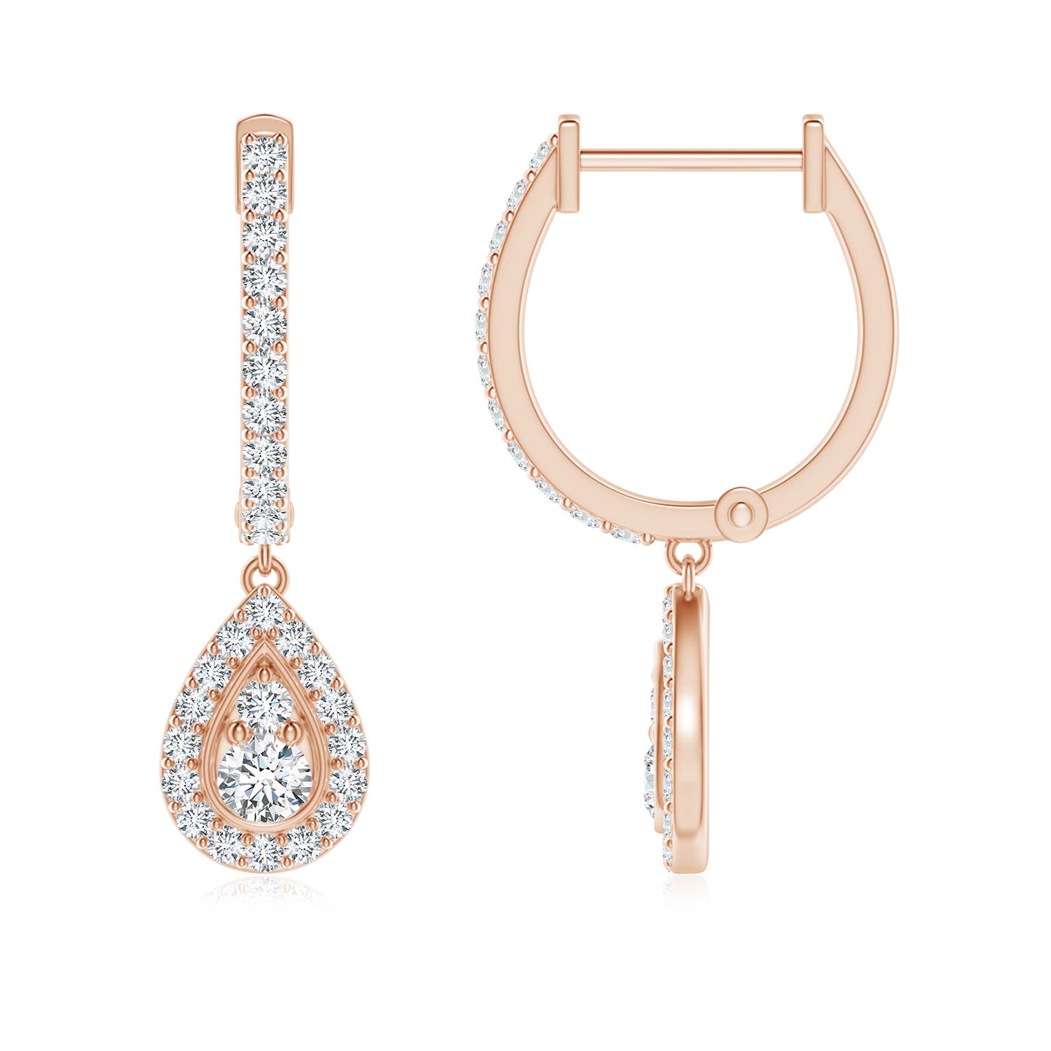 G, VS2 / 0.49 CT / 14 KT Rose Gold