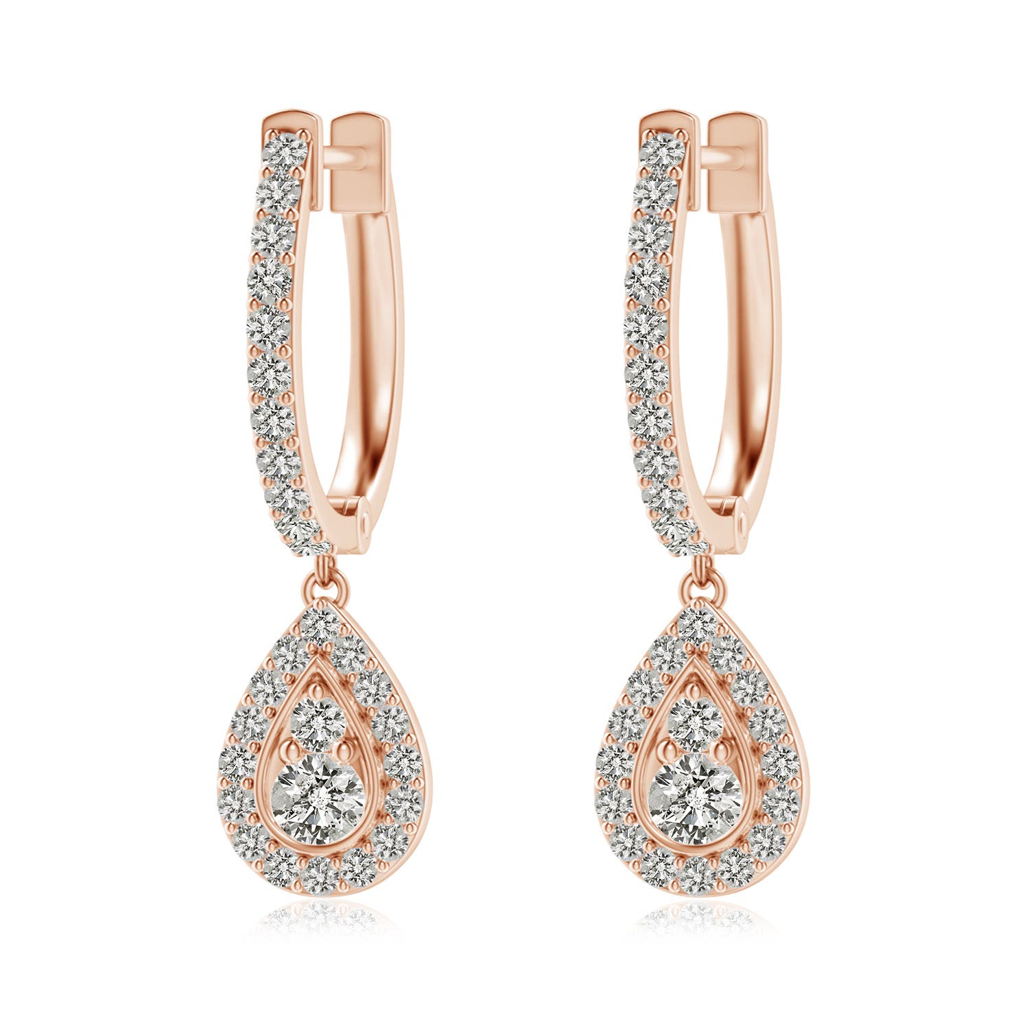 K, I3 / 0.61 CT / 14 KT Rose Gold