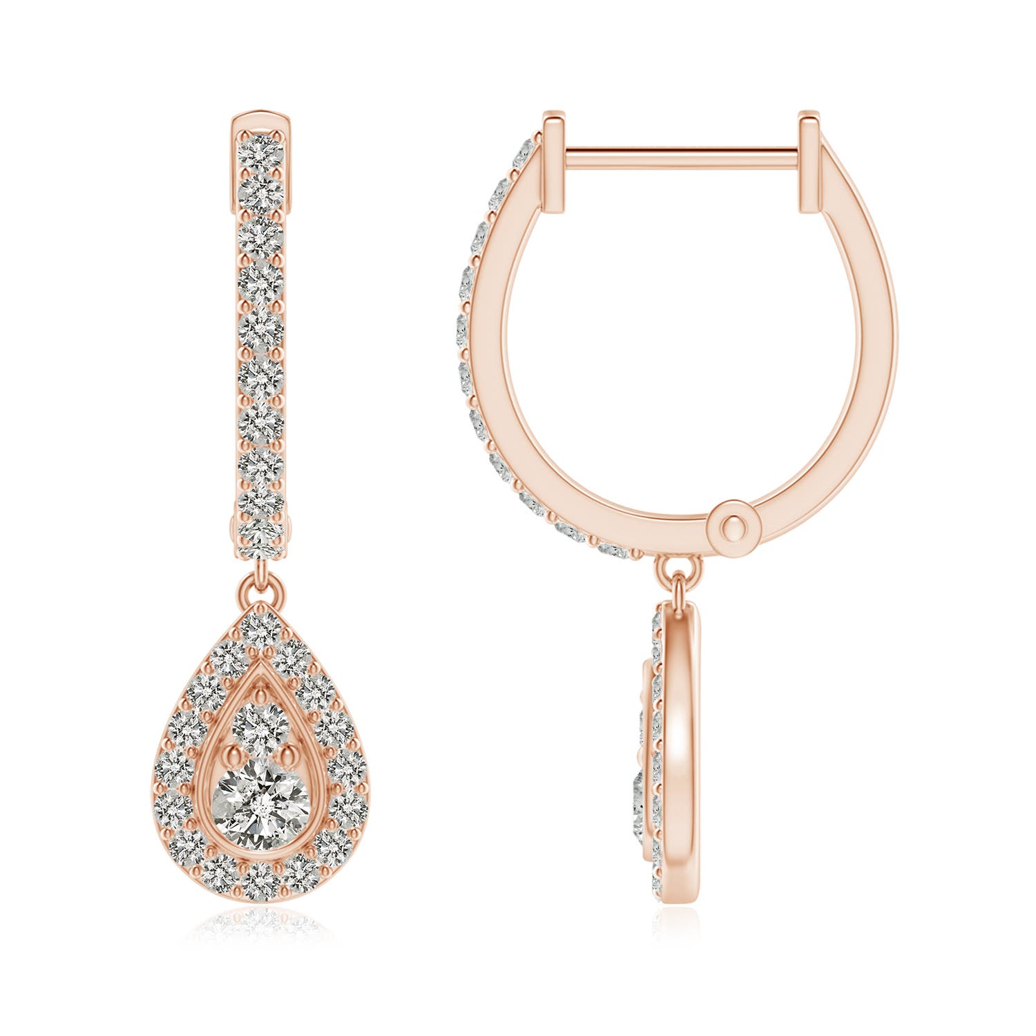 K, I3 / 0.61 CT / 14 KT Rose Gold