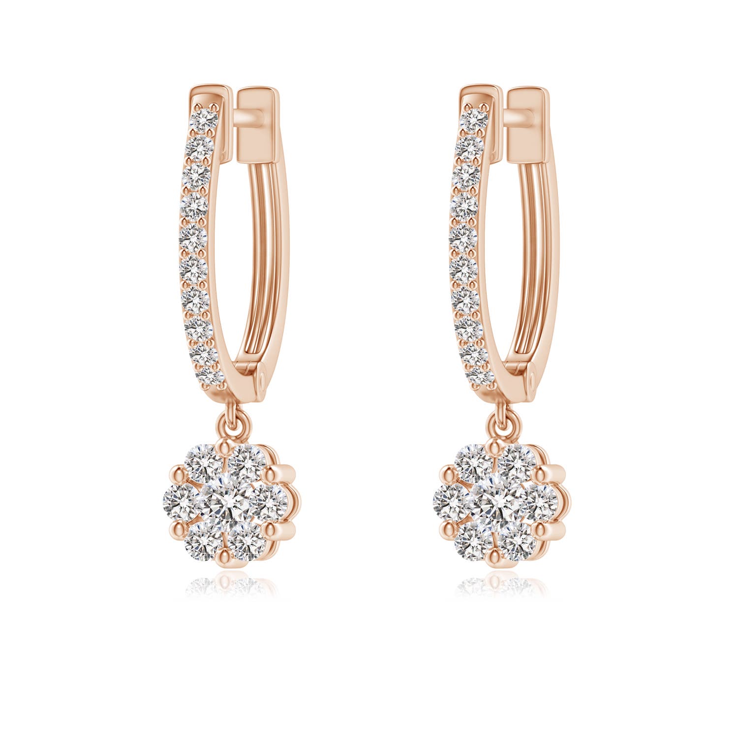 I-J, I1-I2 / 0.39 CT / 14 KT Rose Gold