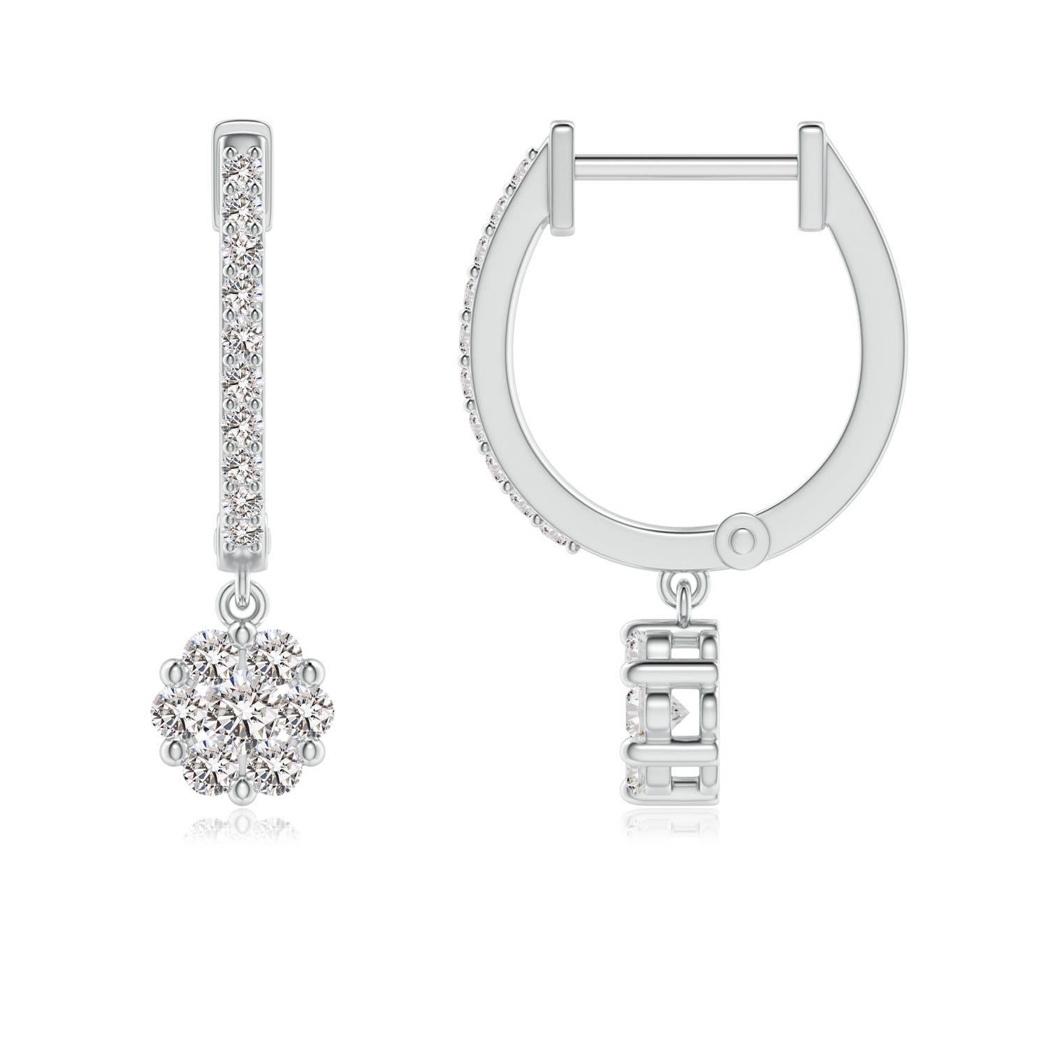 I-J, I1-I2 / 0.39 CT / 14 KT White Gold