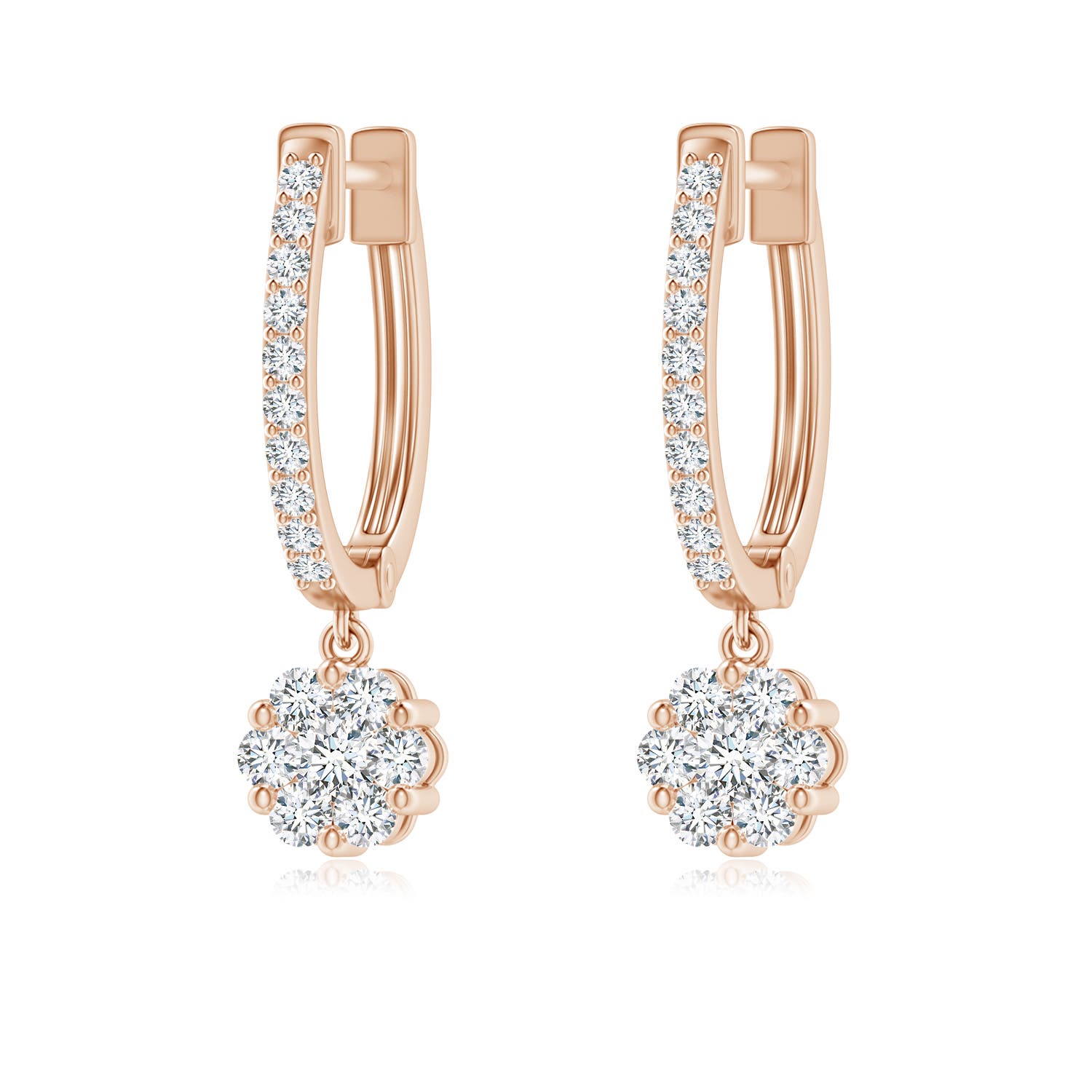 G, VS2 / 0.49 CT / 14 KT Rose Gold