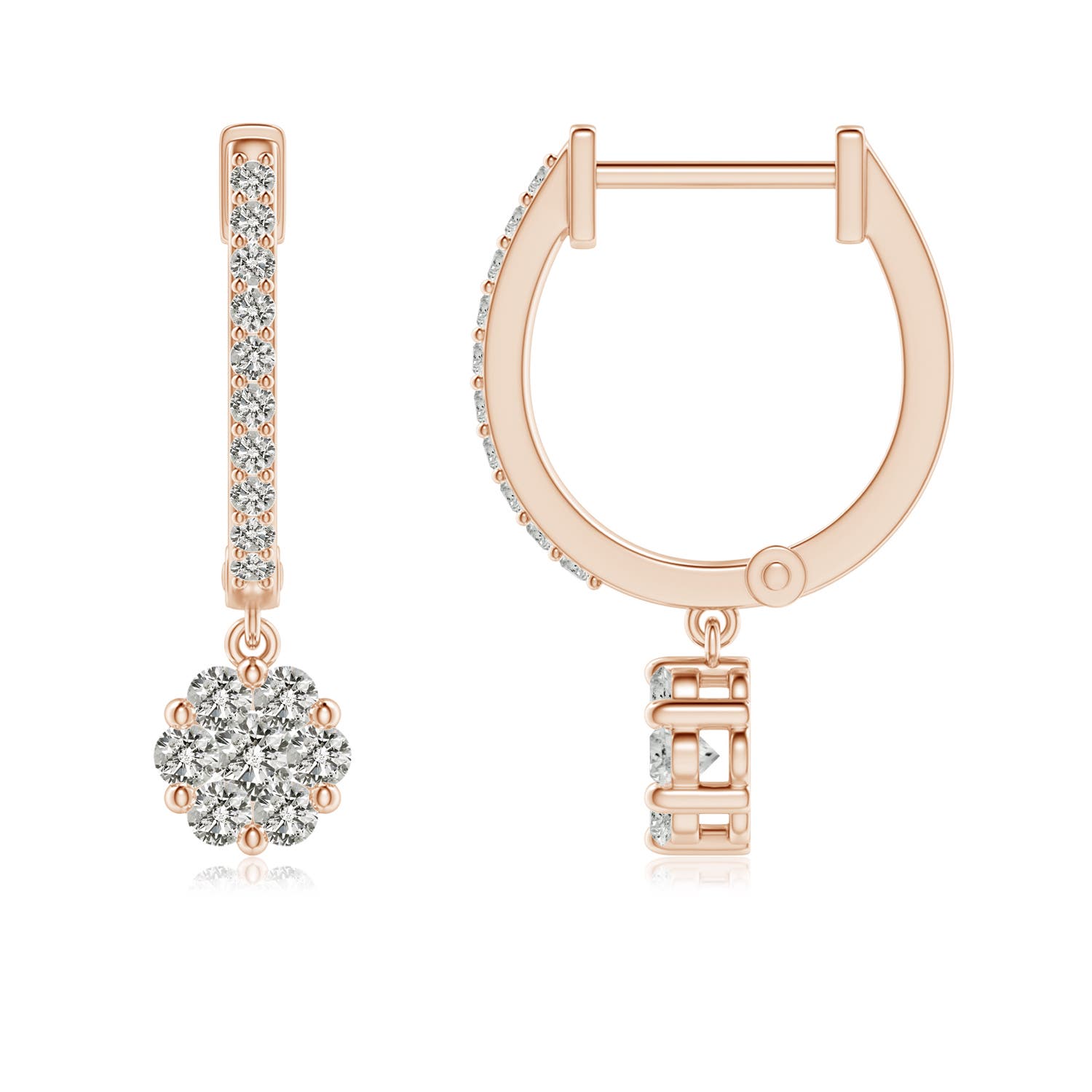 K, I3 / 0.49 CT / 14 KT Rose Gold