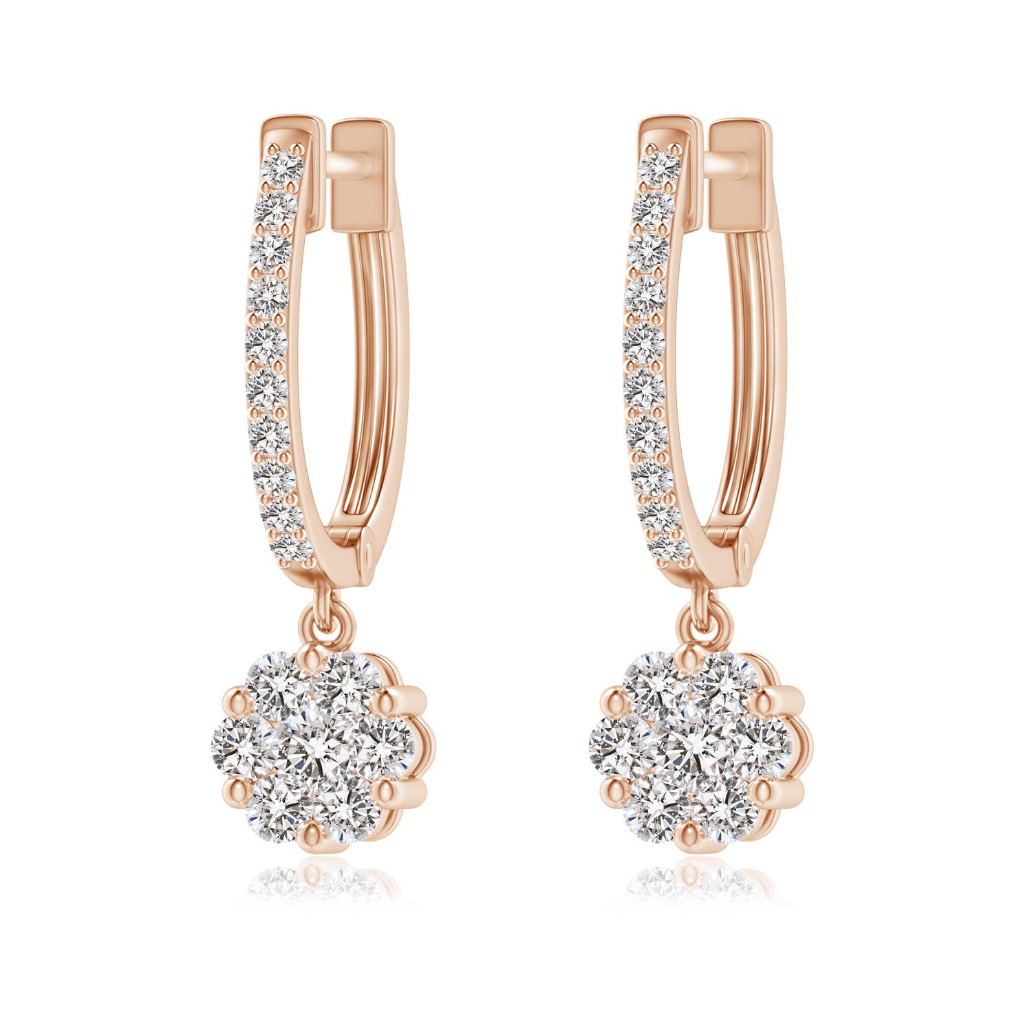 I-J, I1-I2 / 0.74 CT / 14 KT Rose Gold