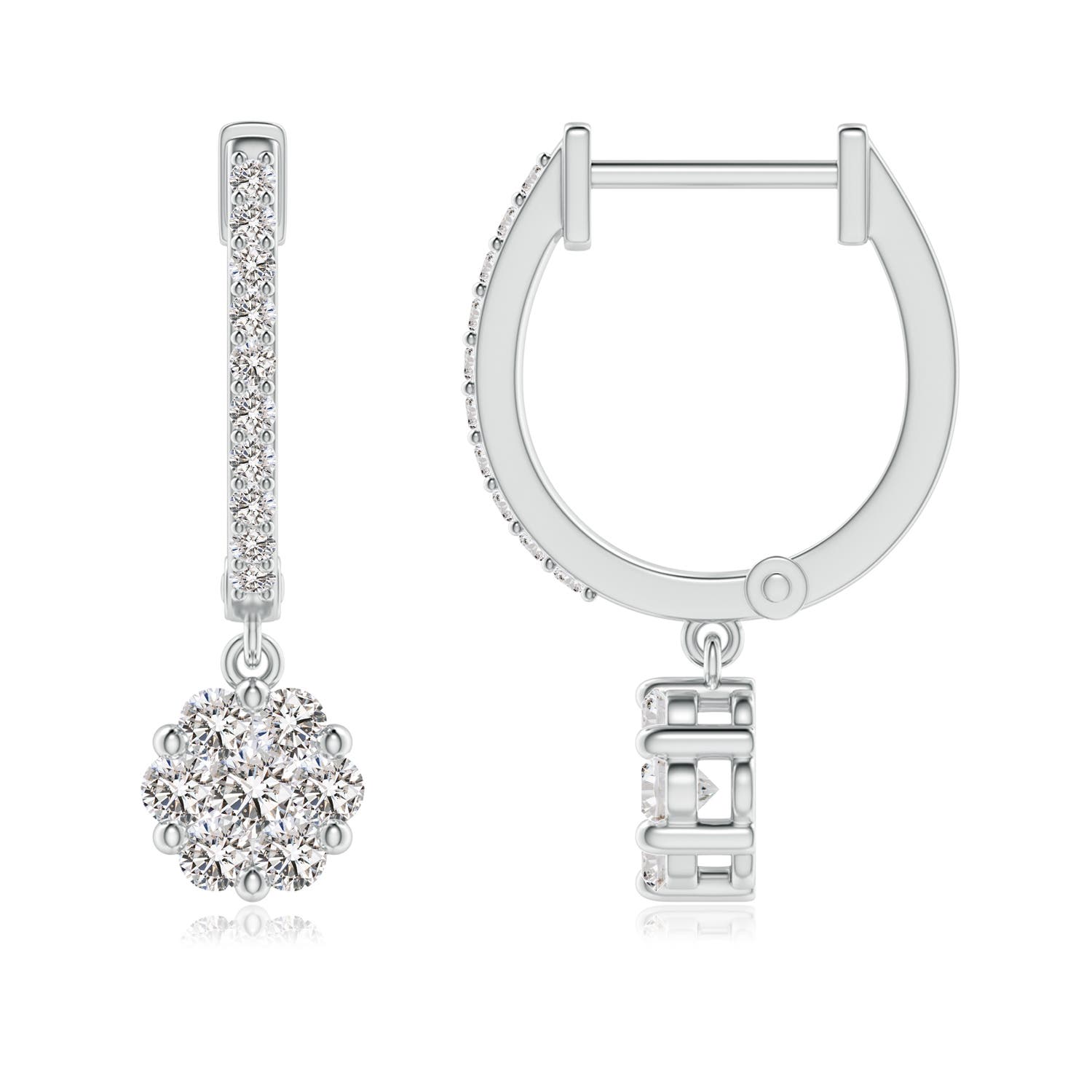 I-J, I1-I2 / 0.74 CT / 14 KT White Gold