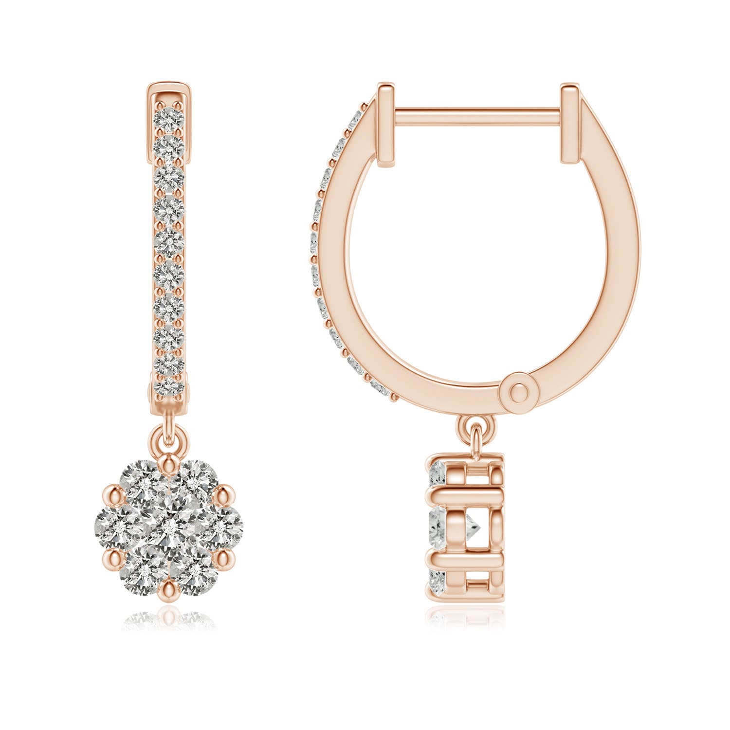 K, I3 / 0.74 CT / 14 KT Rose Gold