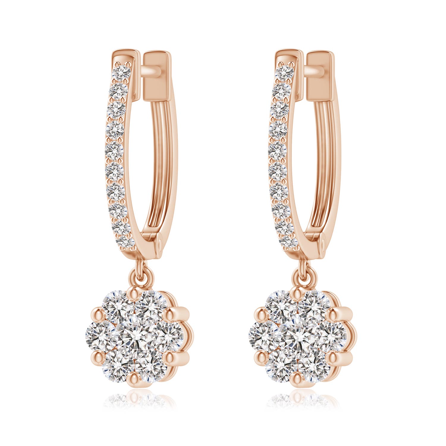 I-J, I1-I2 / 1 CT / 14 KT Rose Gold