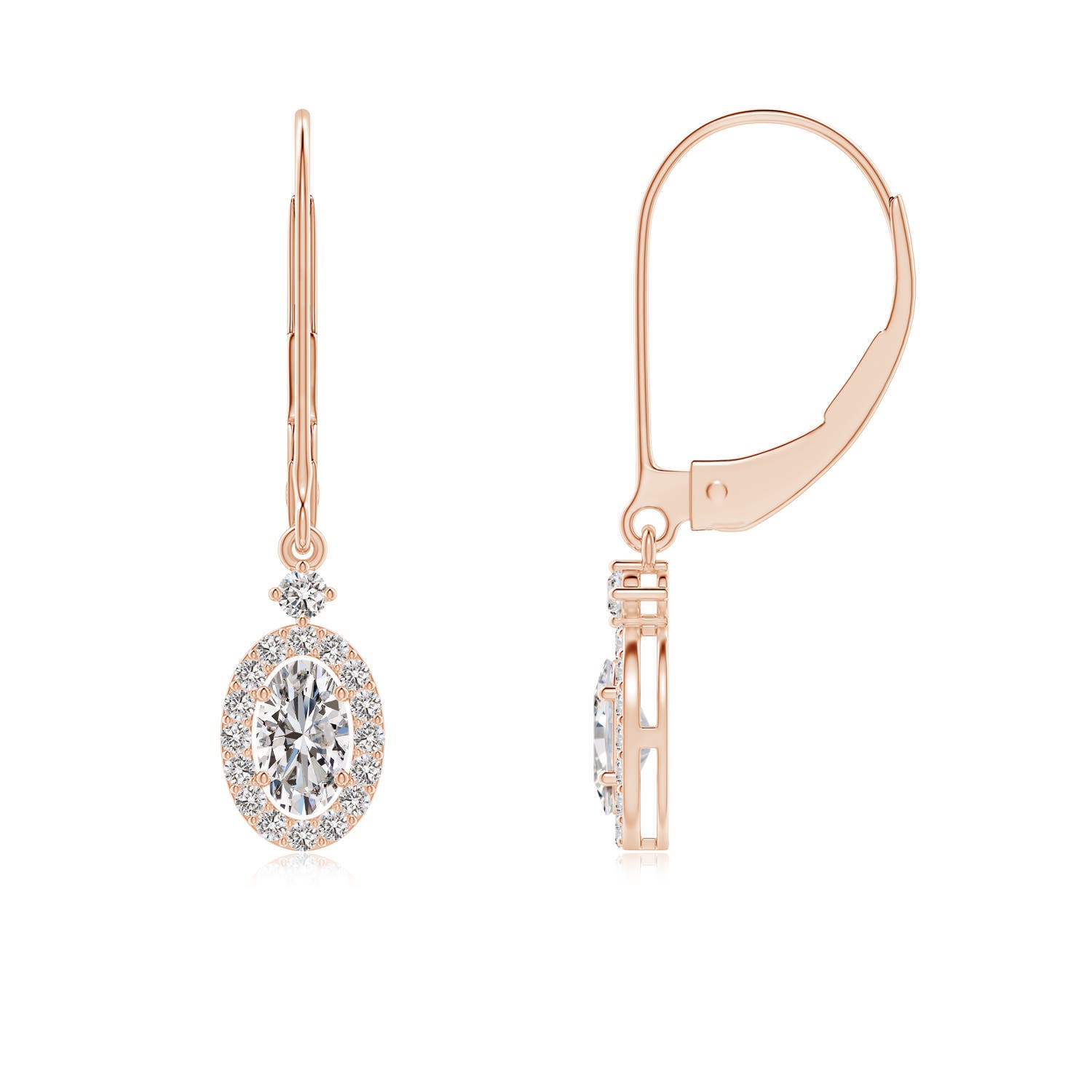 I-J, I1-I2 / 0.64 CT / 14 KT Rose Gold