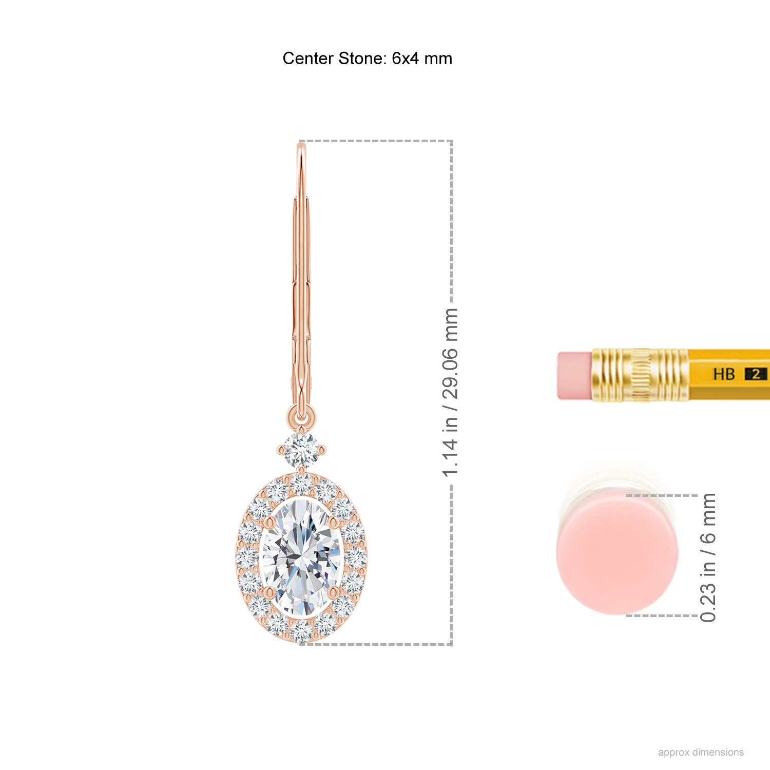 G, VS2 / 1.17 CT / 14 KT Rose Gold