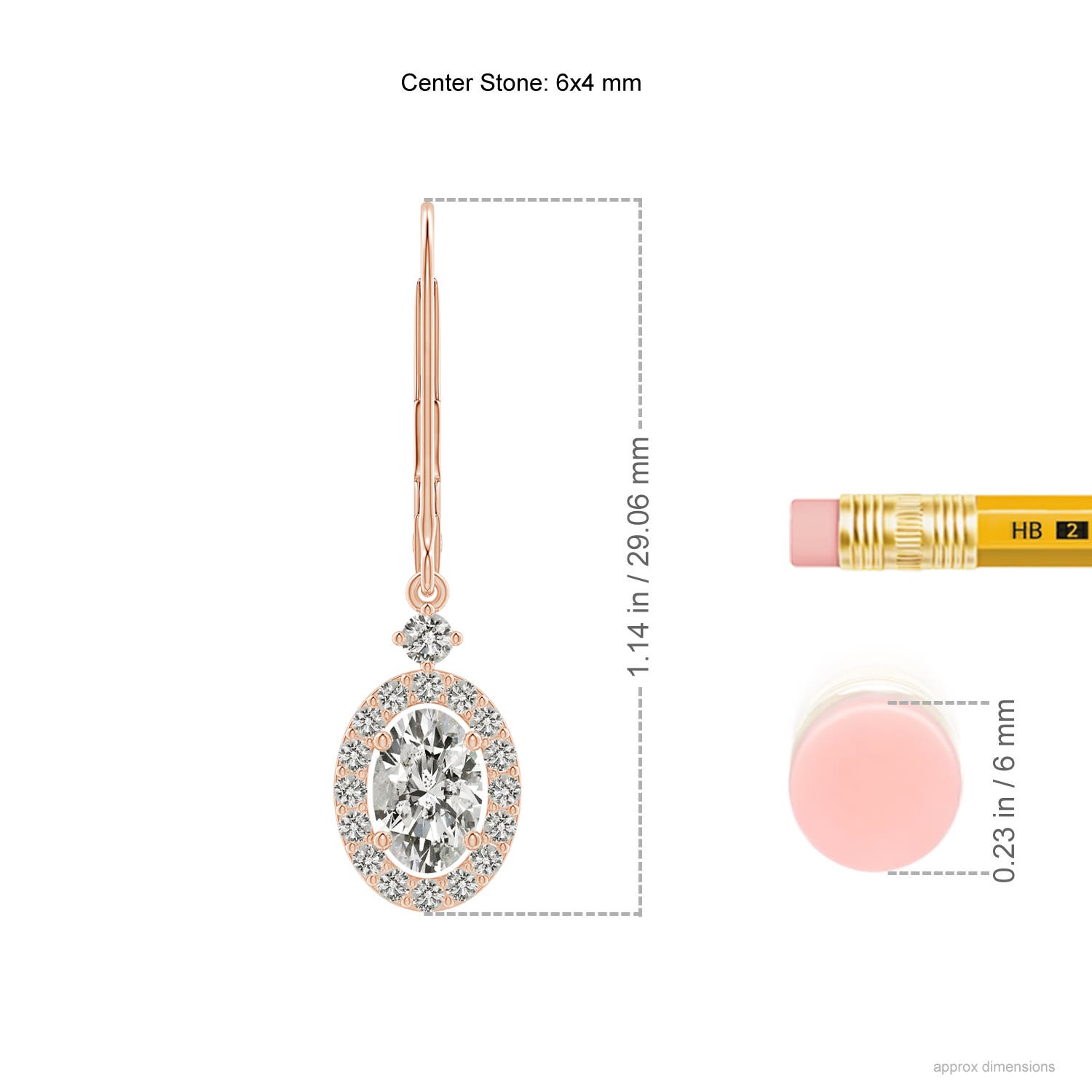 K, I3 / 1.17 CT / 14 KT Rose Gold