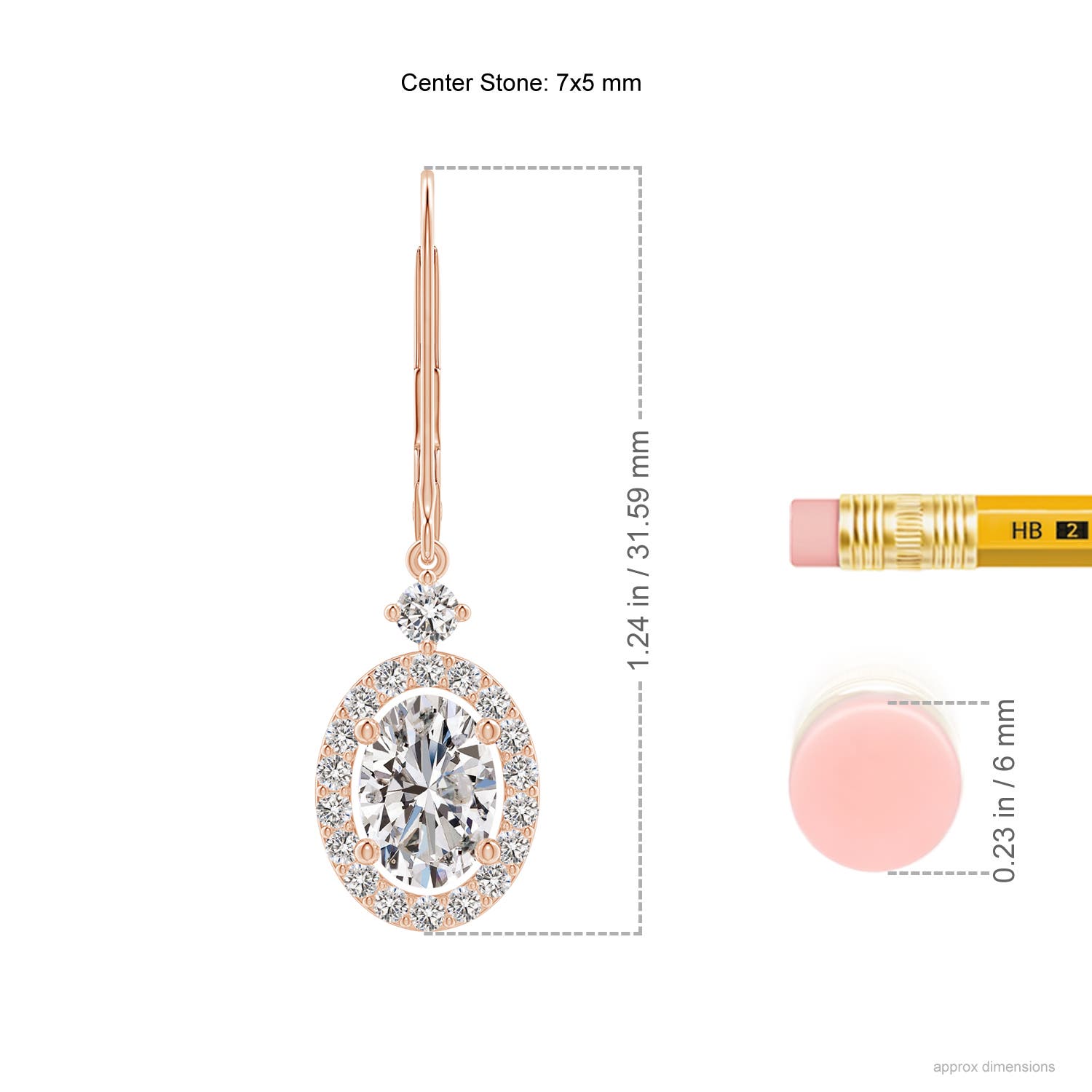 I-J, I1-I2 / 1.98 CT / 14 KT Rose Gold