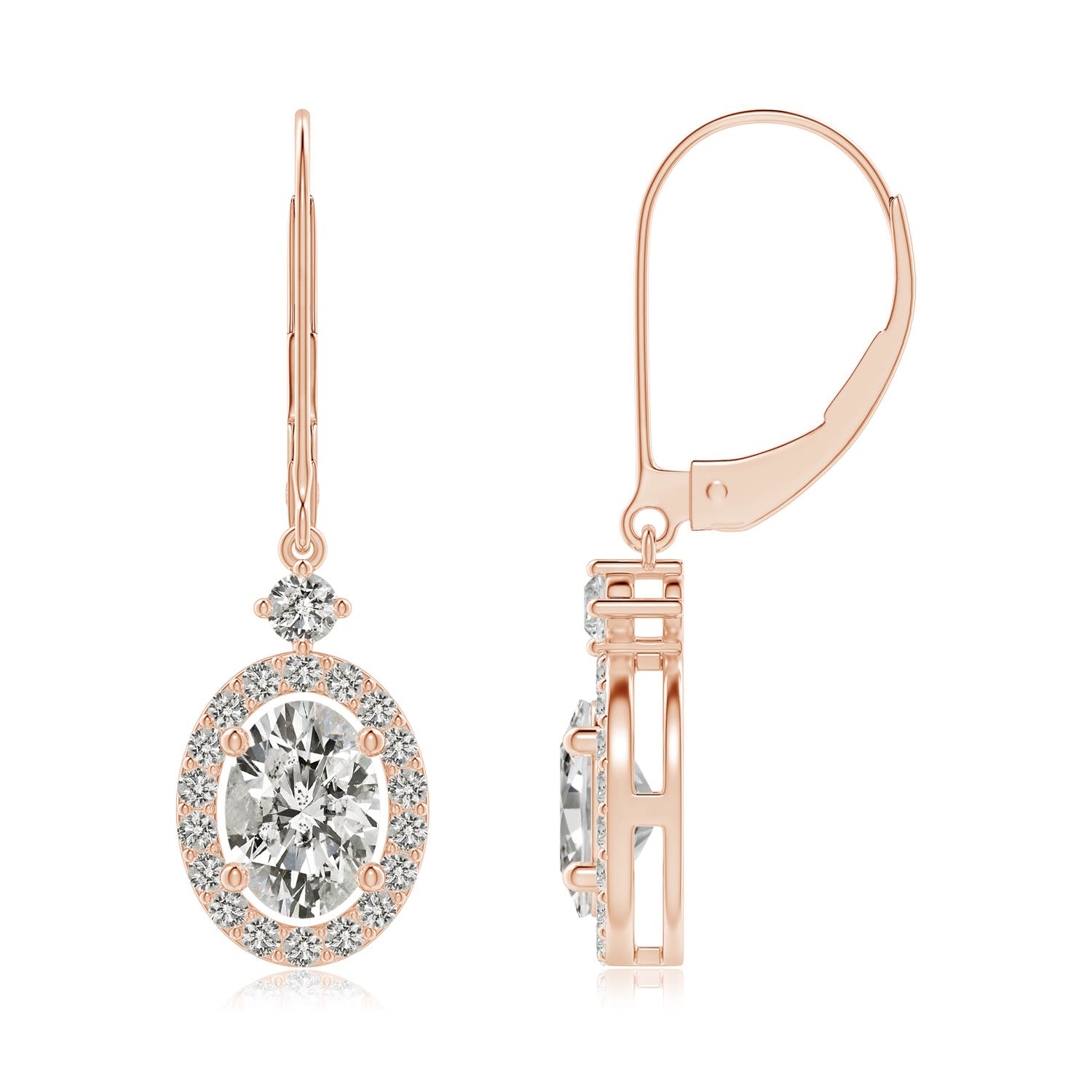 K, I3 / 1.98 CT / 14 KT Rose Gold