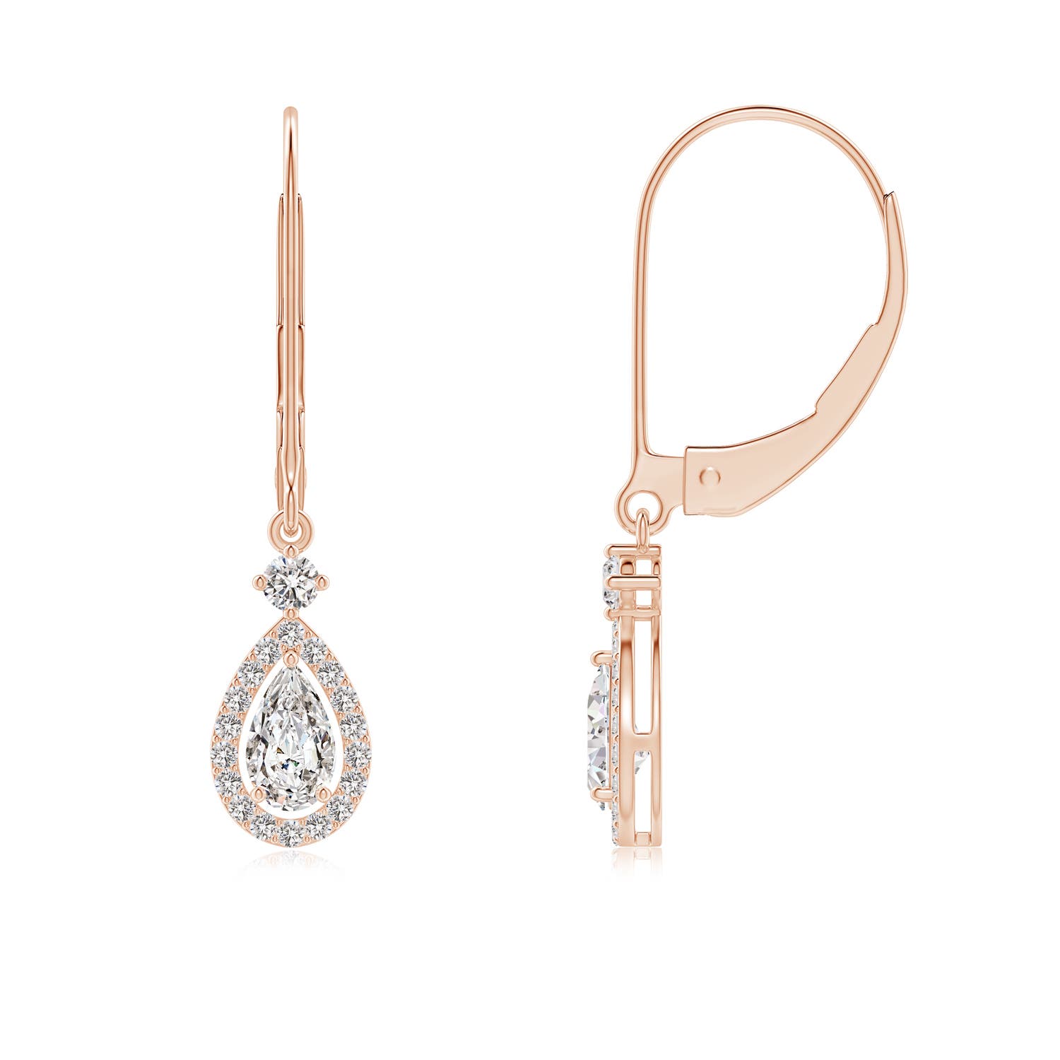 I-J, I1-I2 / 0.62 CT / 14 KT Rose Gold