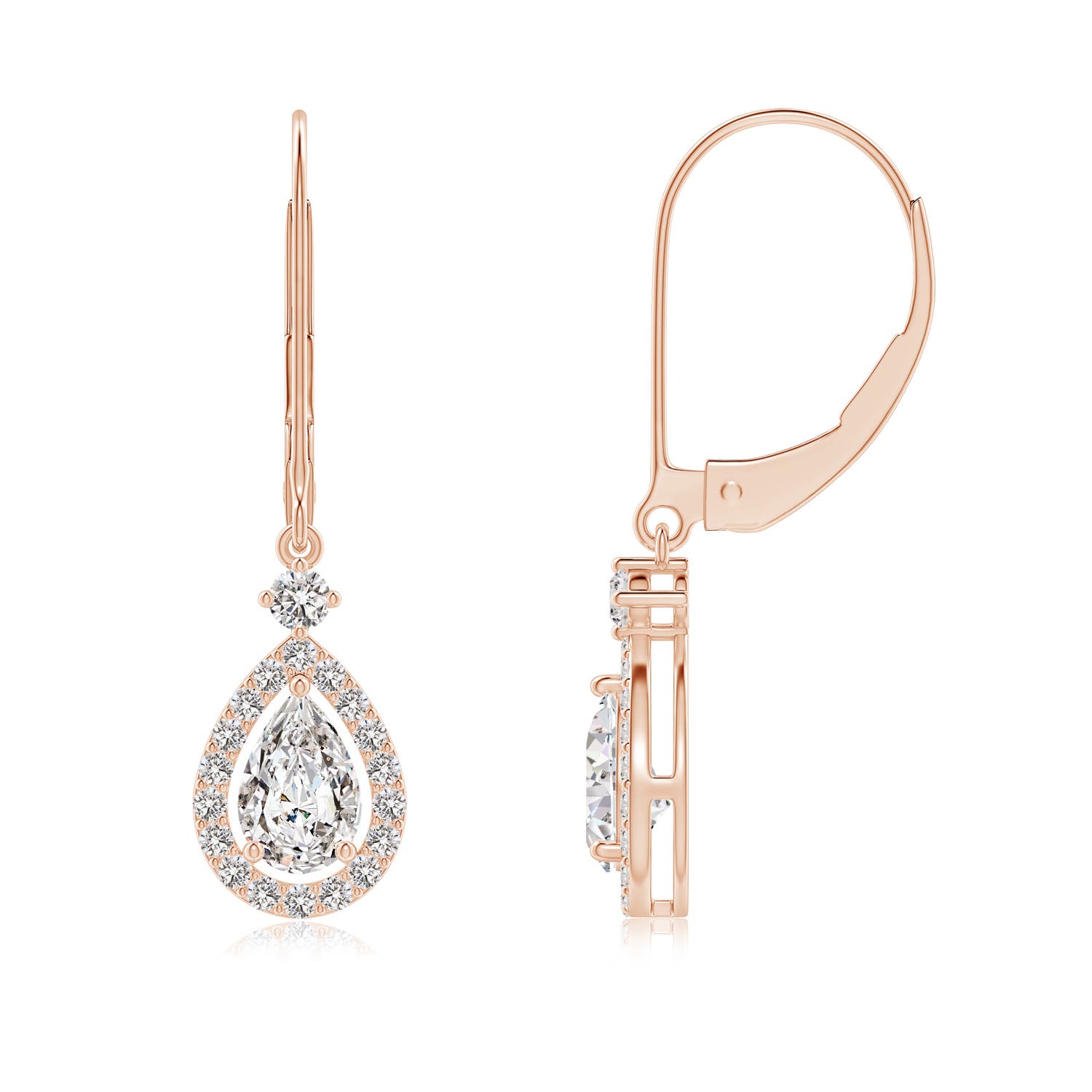 I-J, I1-I2 / 1.17 CT / 14 KT Rose Gold