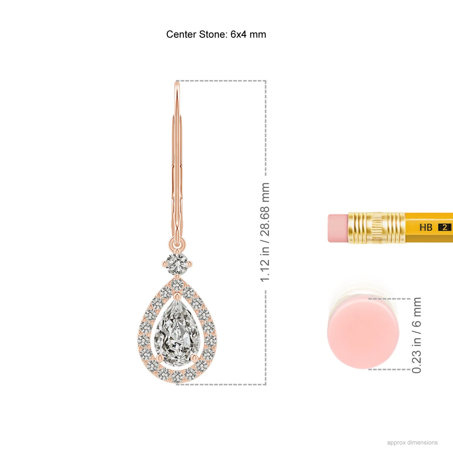 K, I3 / 1.17 CT / 14 KT Rose Gold