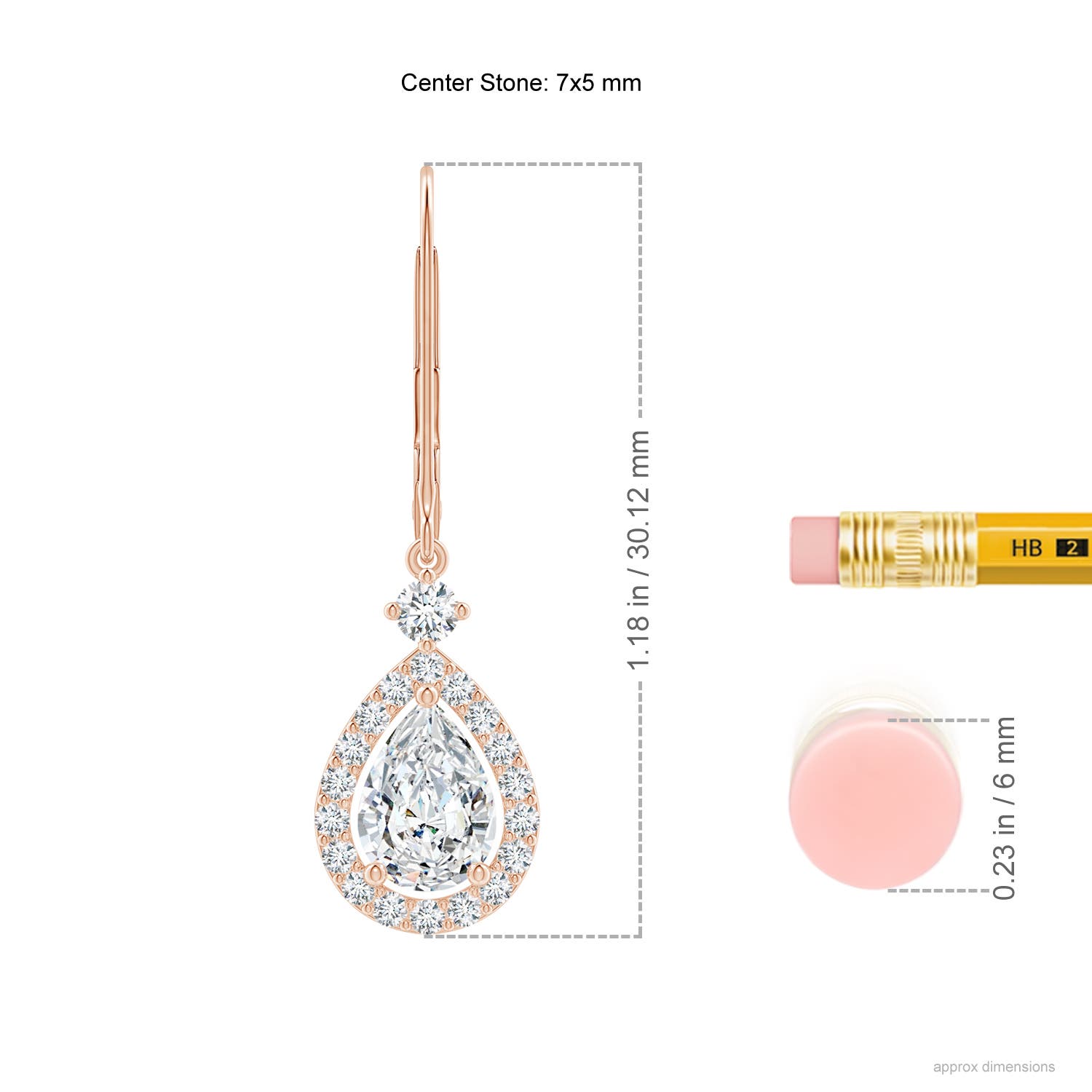 G, VS2 / 1.88 CT / 14 KT Rose Gold