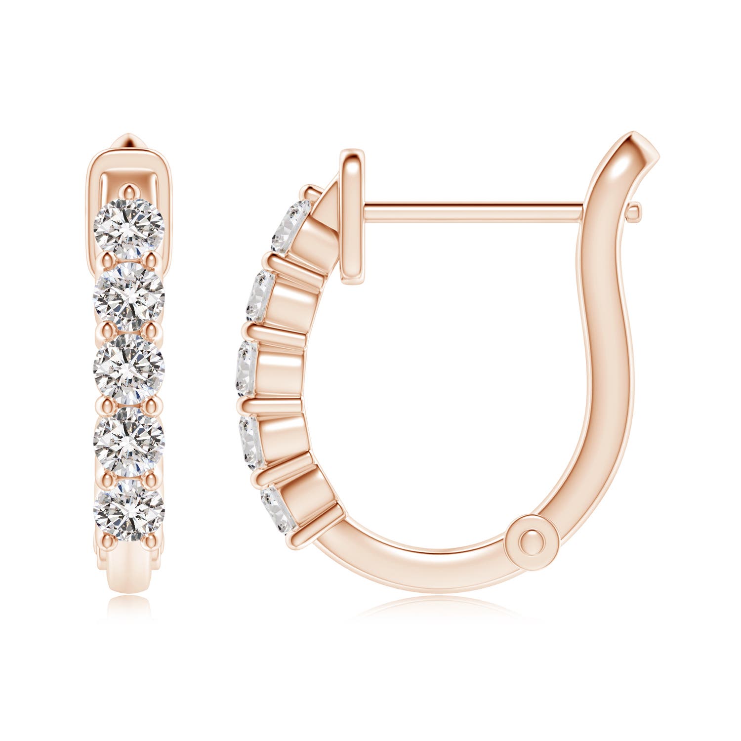 I-J, I1-I2 / 0.74 CT / 14 KT Rose Gold