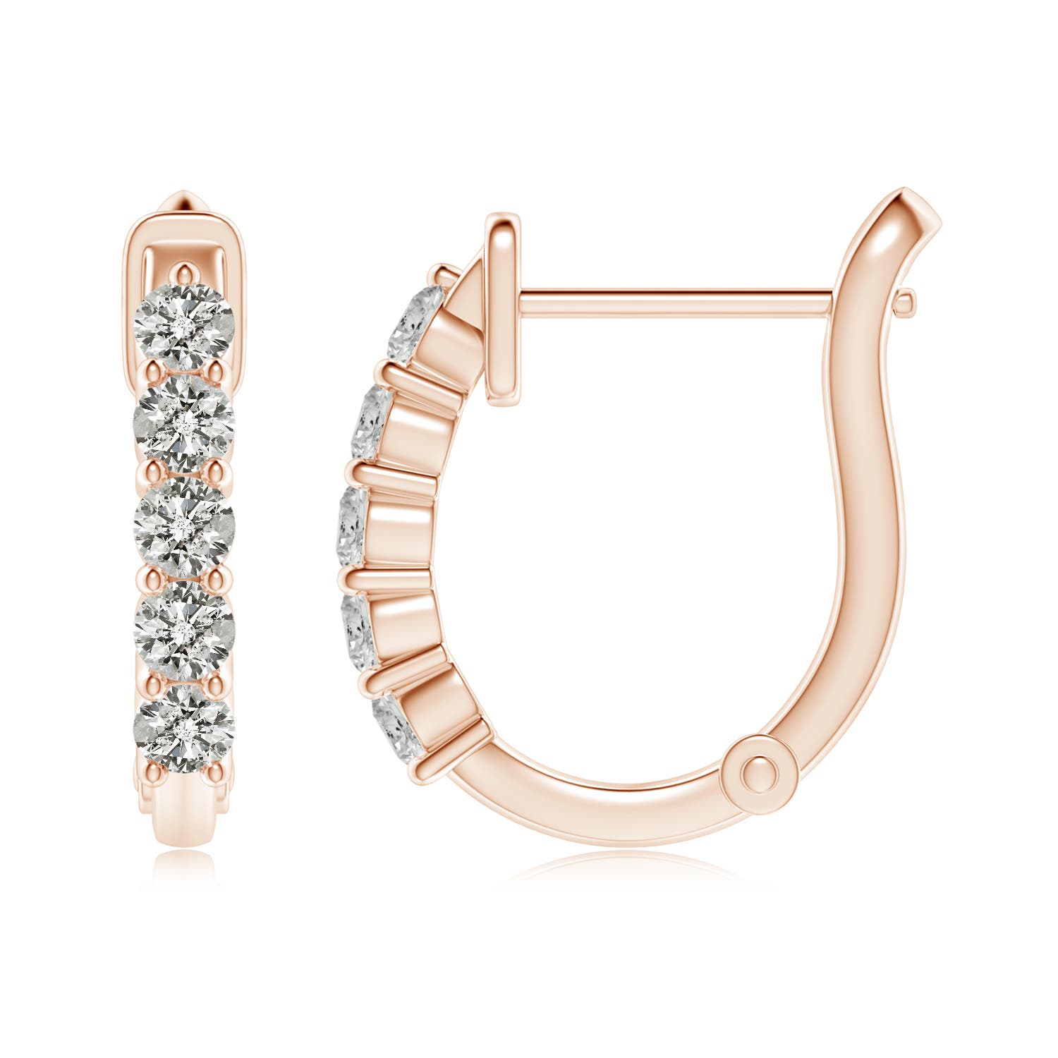 K, I3 / 0.74 CT / 14 KT Rose Gold