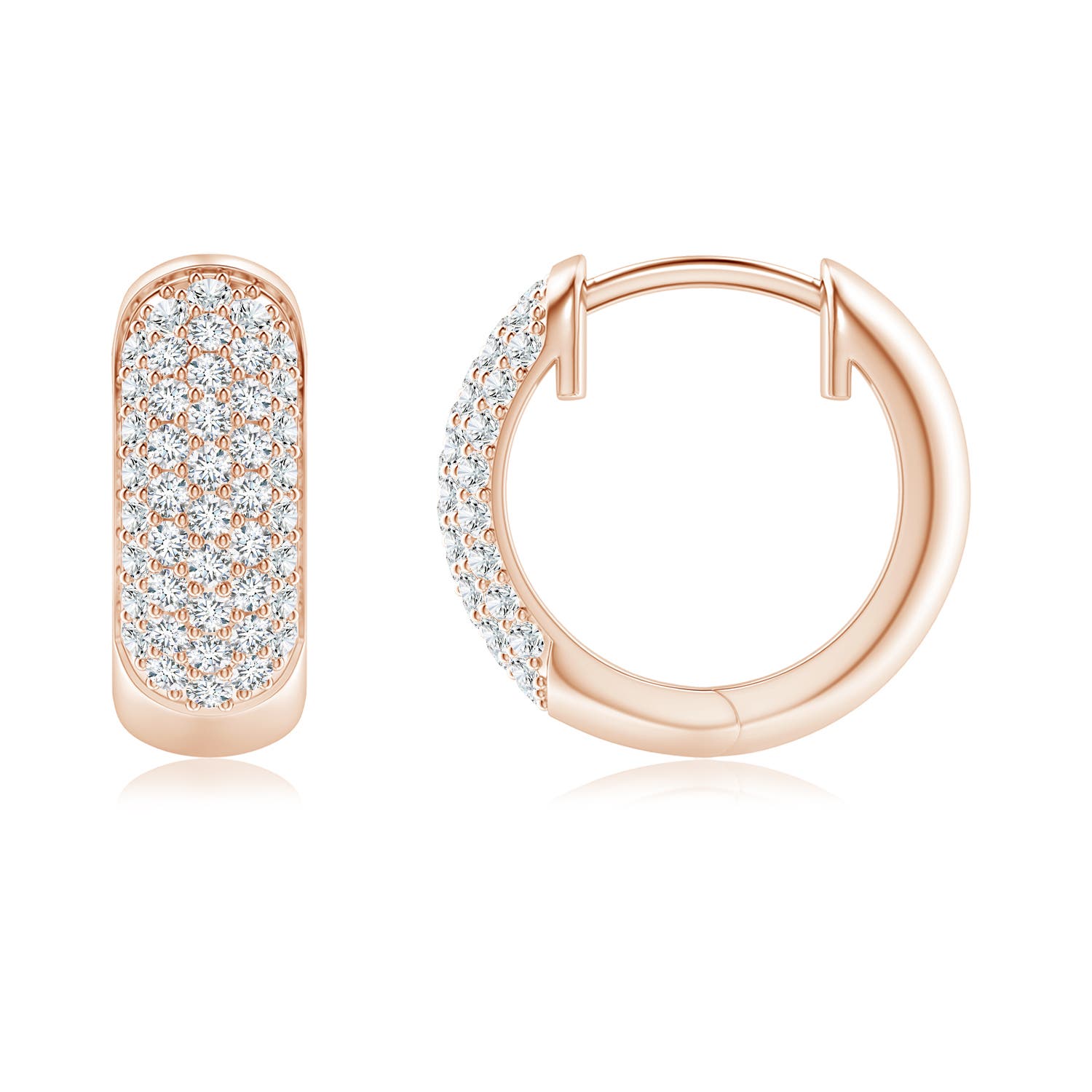 G, VS2 / 0.5 CT / 14 KT Rose Gold