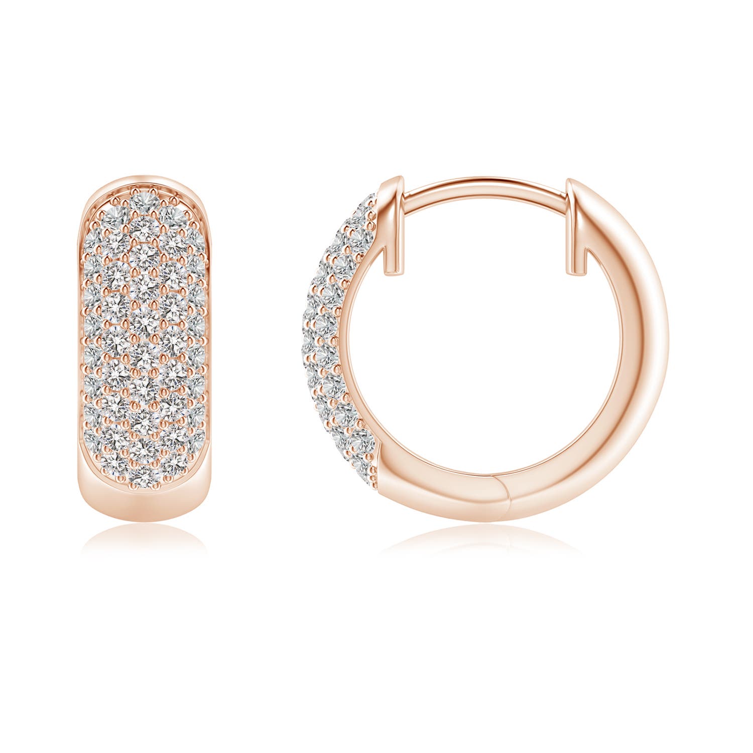 I-J, I1-I2 / 0.5 CT / 14 KT Rose Gold