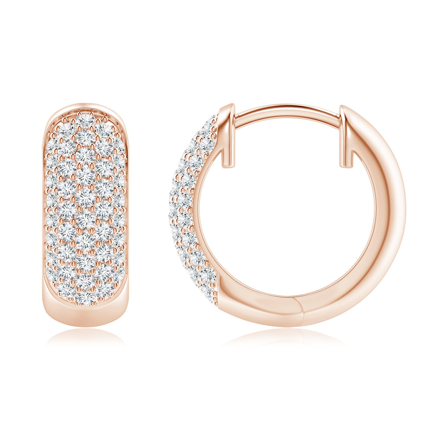 G, VS2 / 0.64 CT / 14 KT Rose Gold