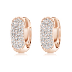 Diamond Hoop Earrings