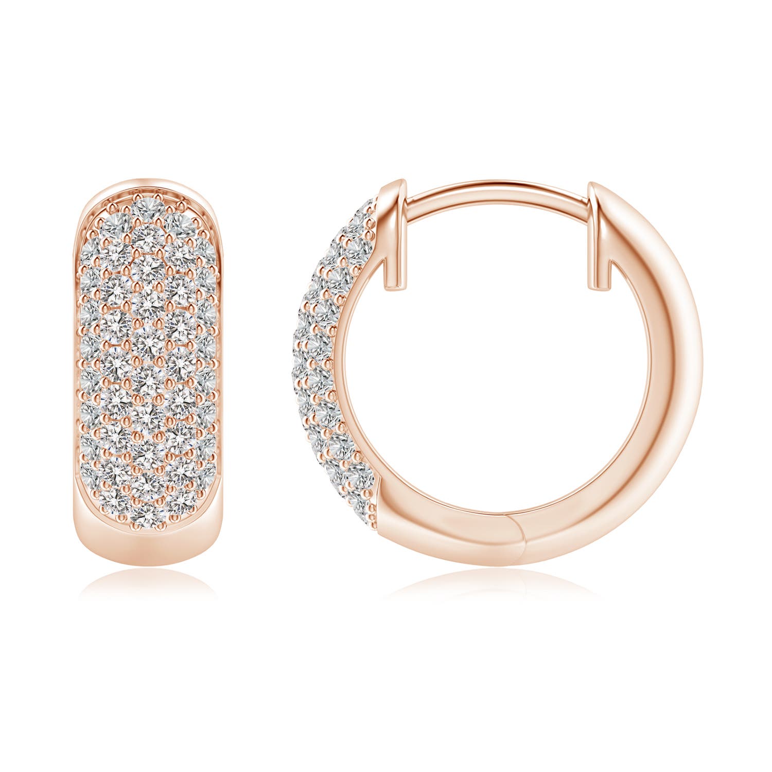 I-J, I1-I2 / 0.64 CT / 14 KT Rose Gold