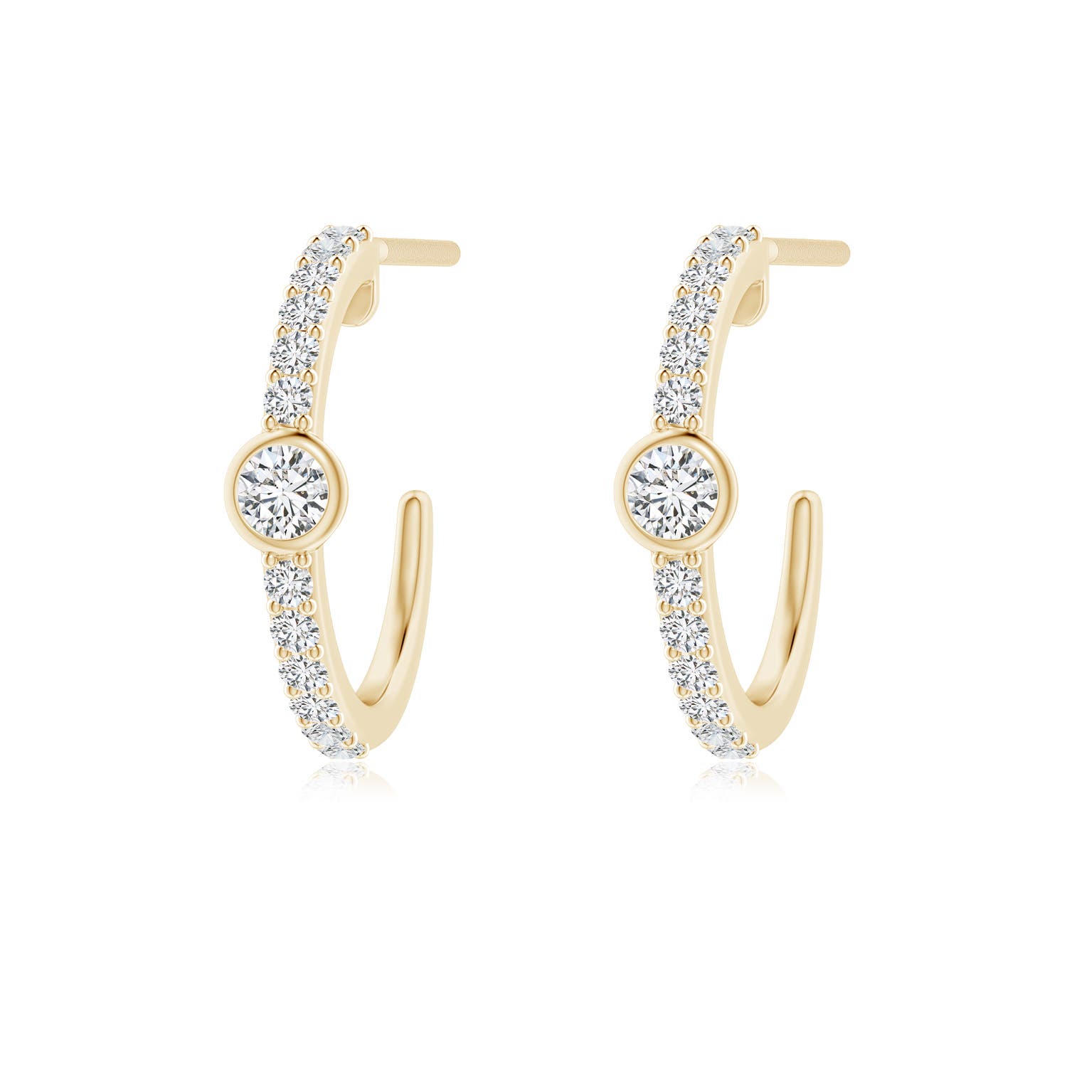 H, SI2 / 0.35 CT / 14 KT Yellow Gold