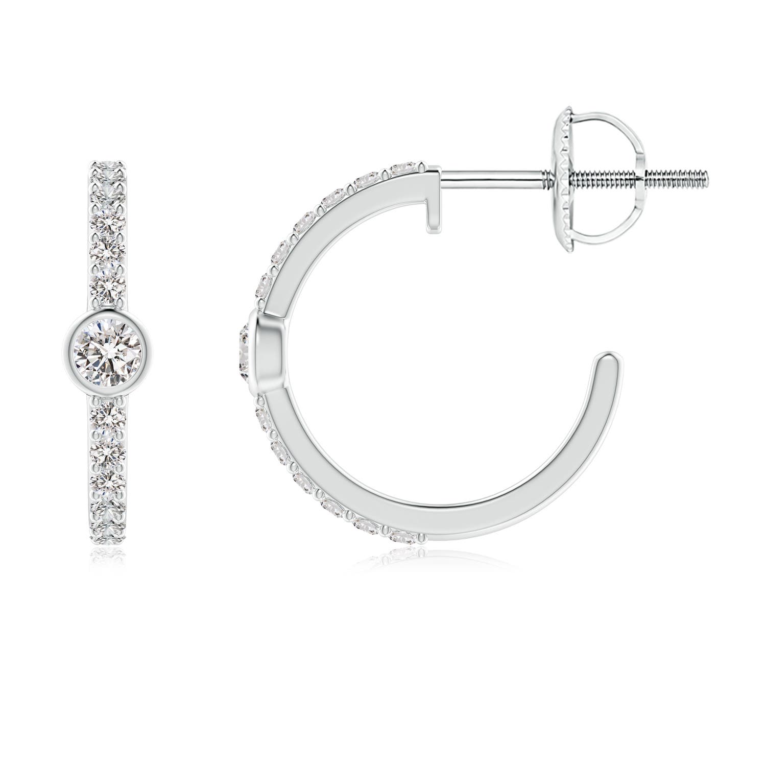 I-J, I1-I2 / 0.35 CT / 14 KT White Gold